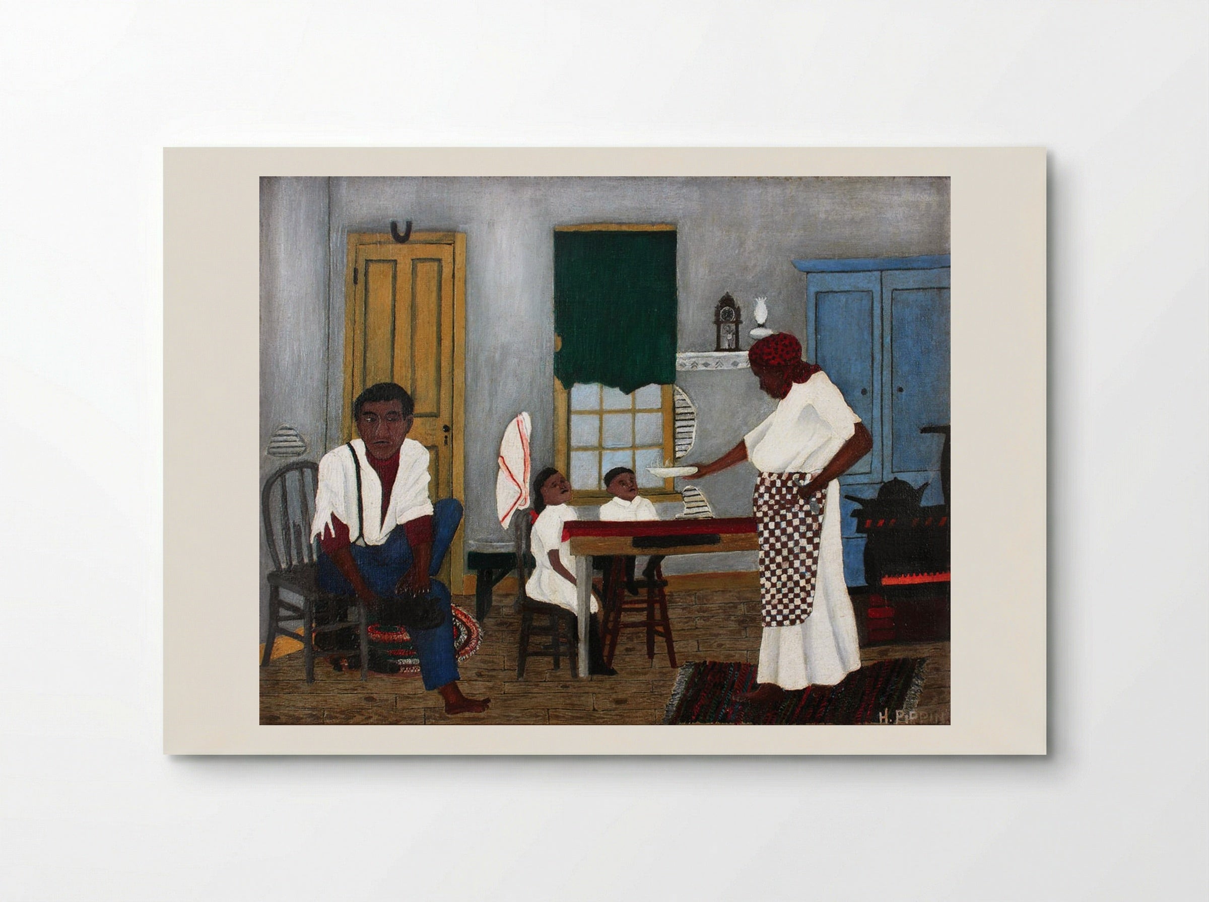Christmas Morning Breakfast - Horace Pippin - Poster
