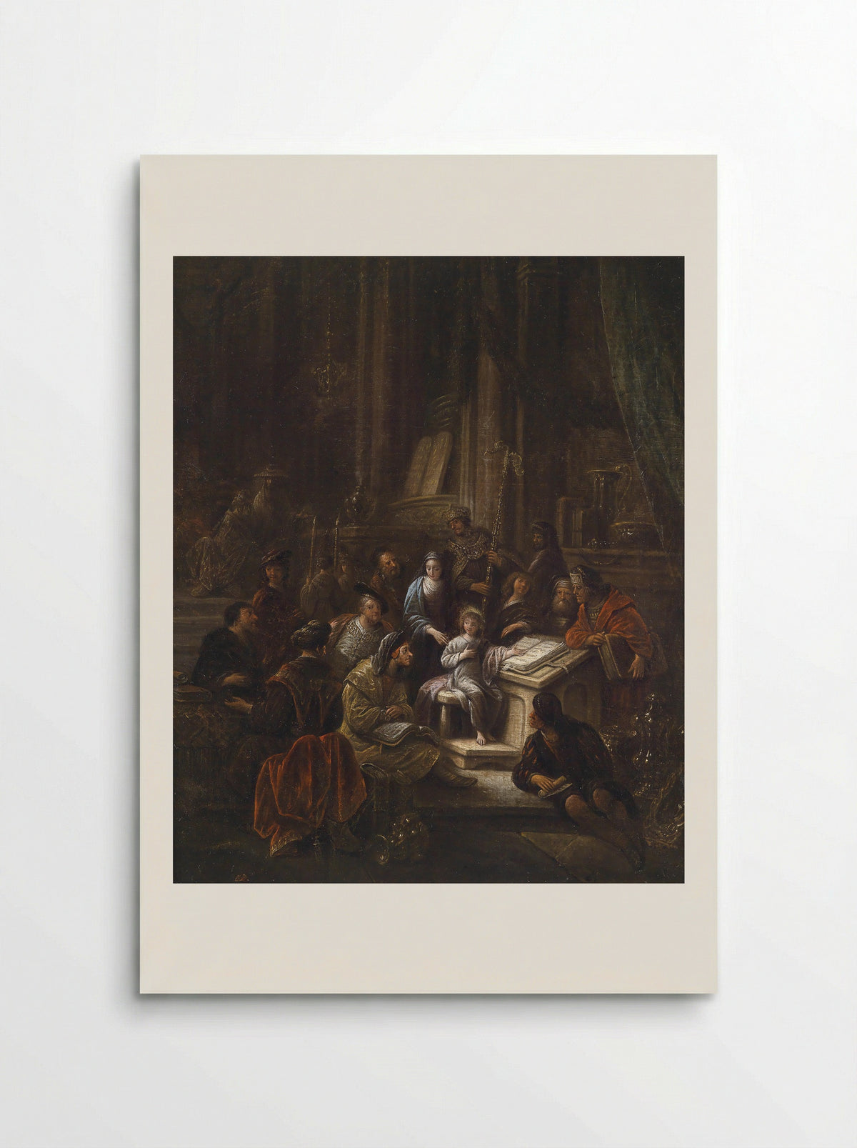 Christus zegent de kinderen - Jacob de Wet (I) - Poster