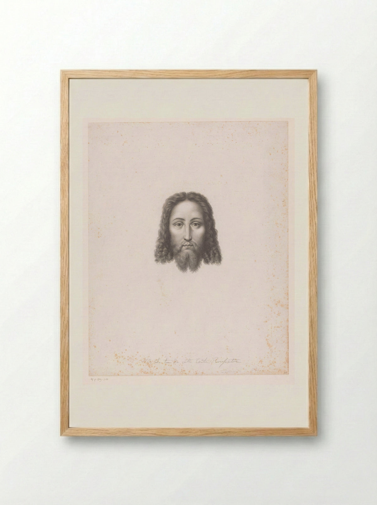 Christuskop - Erin Corr - Framed Print Wood