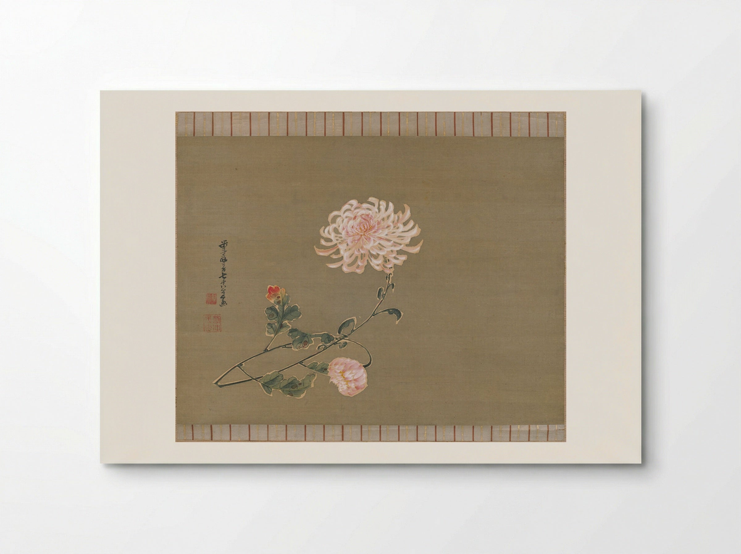 Chrysanthemum - Itō Jakuchū - Poster