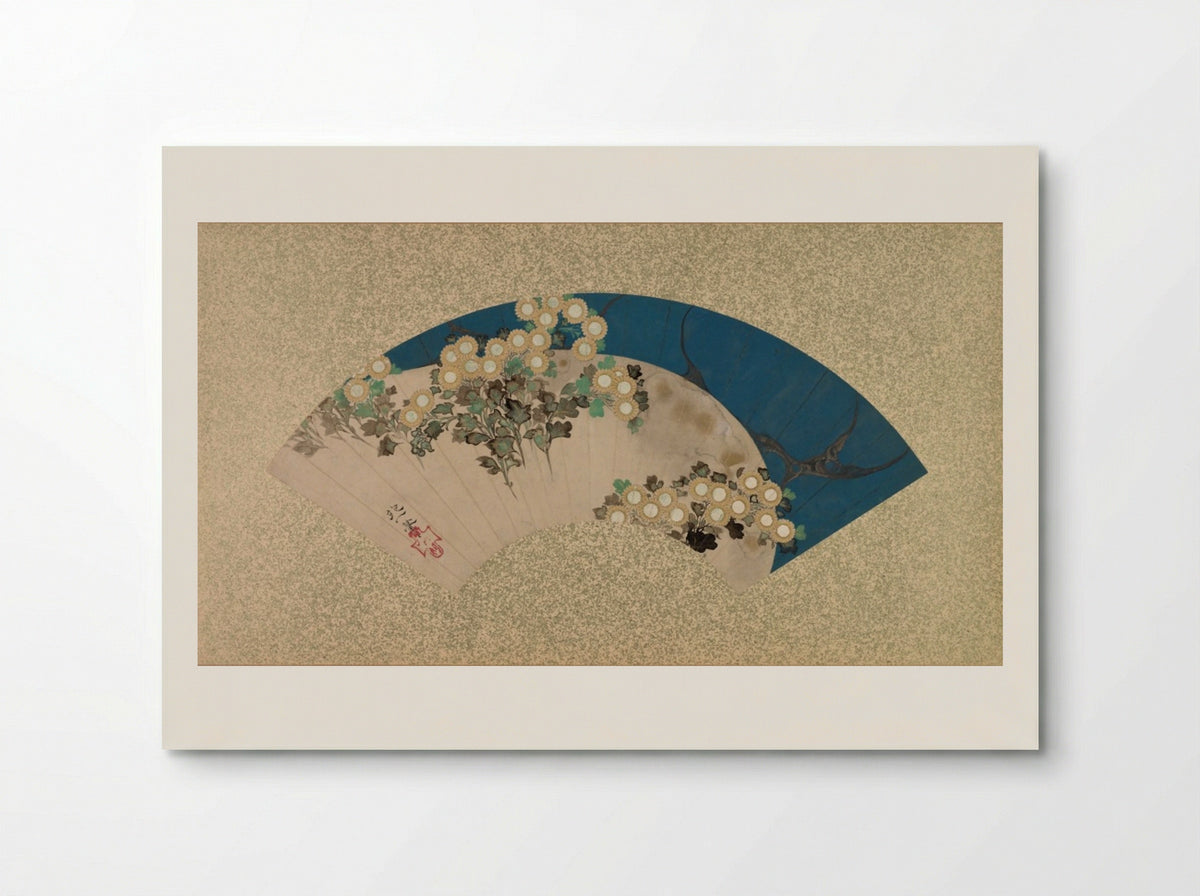 Chrysanthemums by the Water - Sakai Hōitsu - Poster