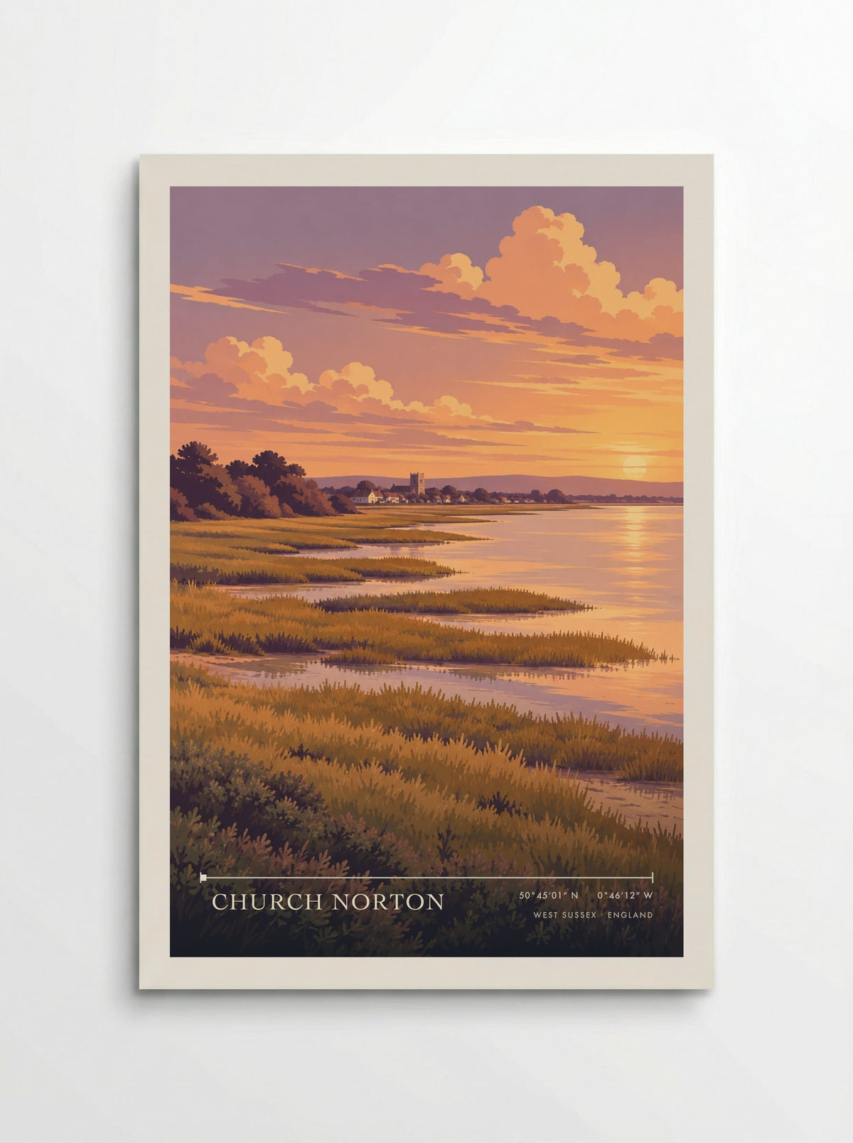Church Norton, West Sussex | Travel Poster - Poster