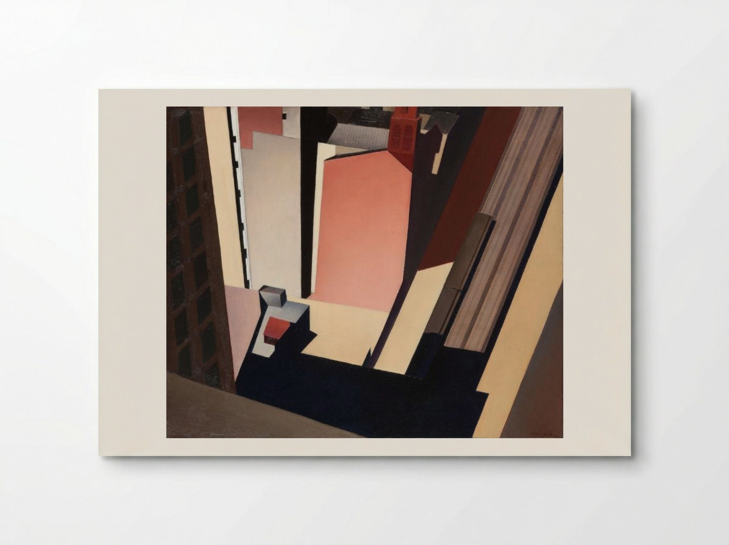Church Street El - Charles Sheeler - Poster