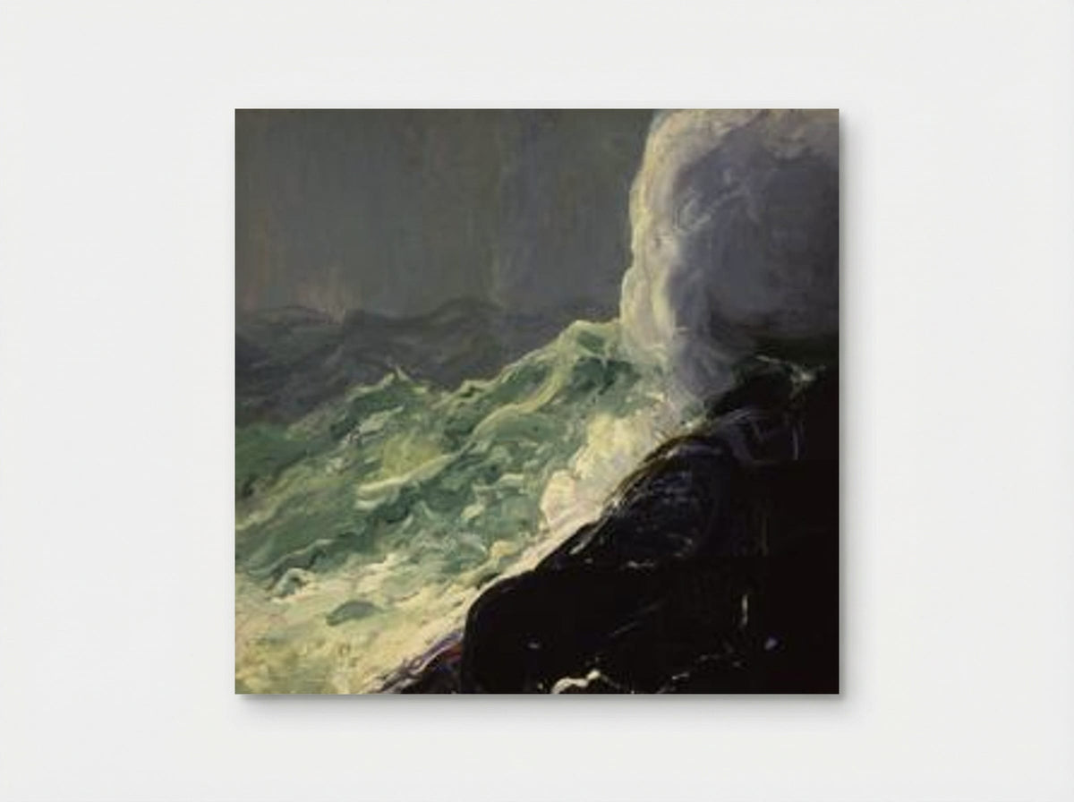 Churn and Break - George Bellows - Poster