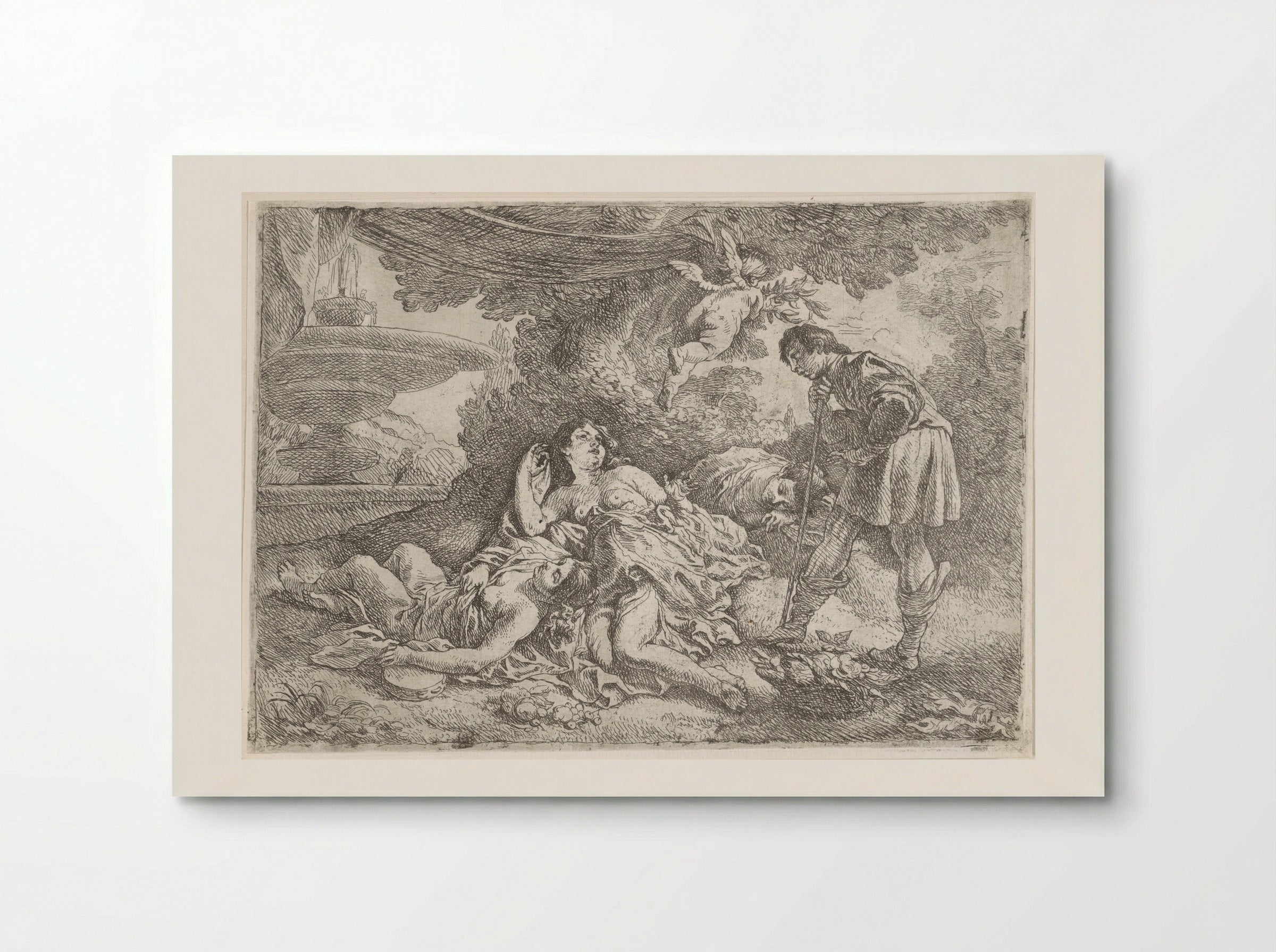 Cimone and Iphigenia - Cornelis Schut (I) - Poster