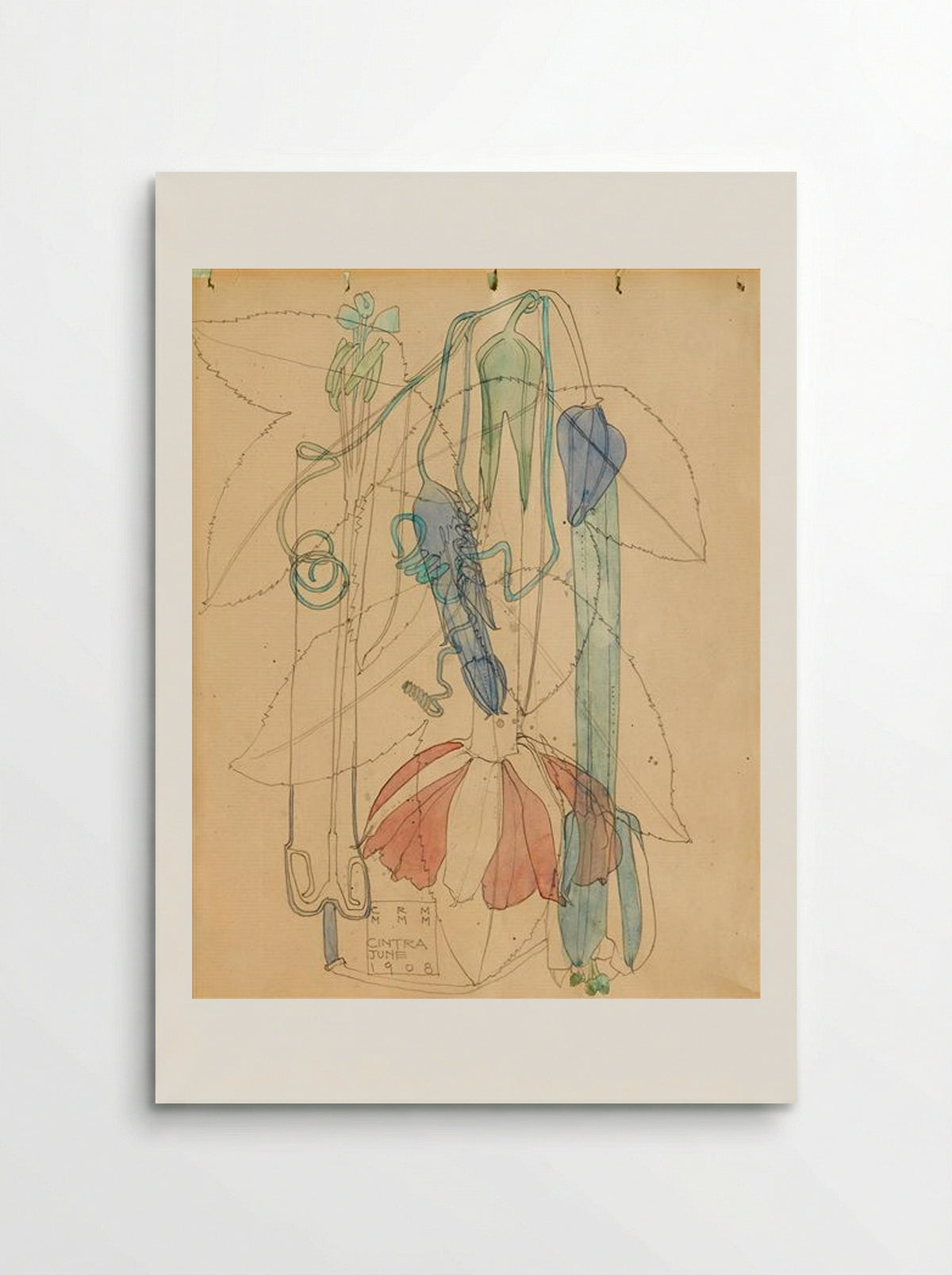 Cintra - Charles Rennie Mackintosh - Poster