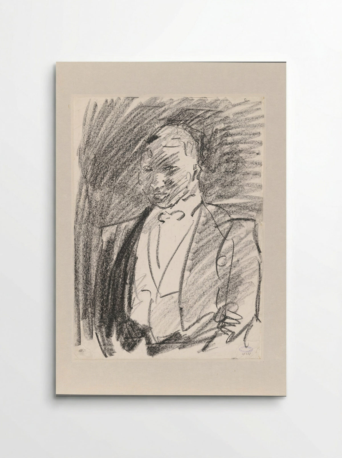 Circusdirecteur in avondkleding - Isaac Israels - Poster