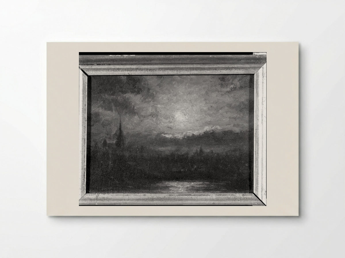 City View with Moon - Ralph Albert Blakelock - Poster