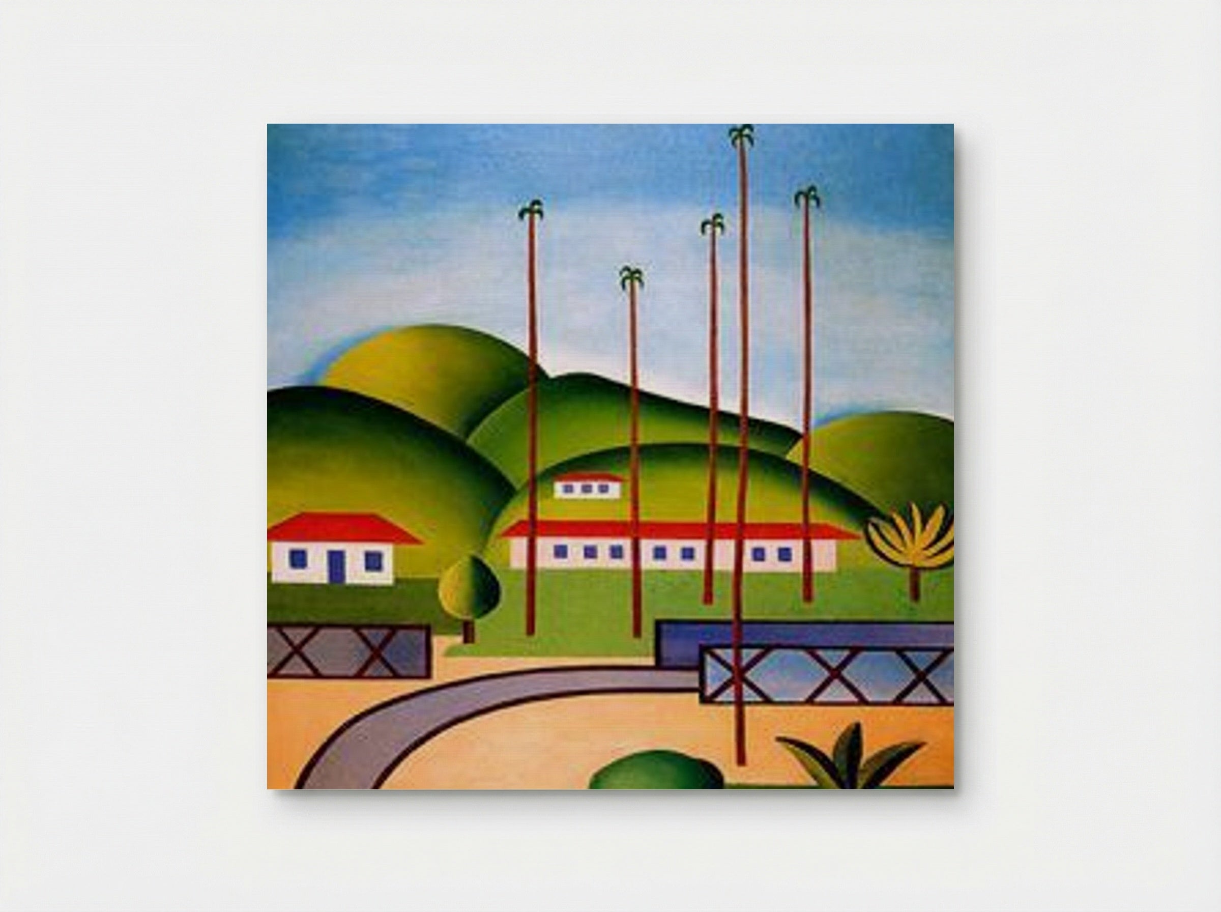 Cityscape - Tarsila do Amaral - Poster