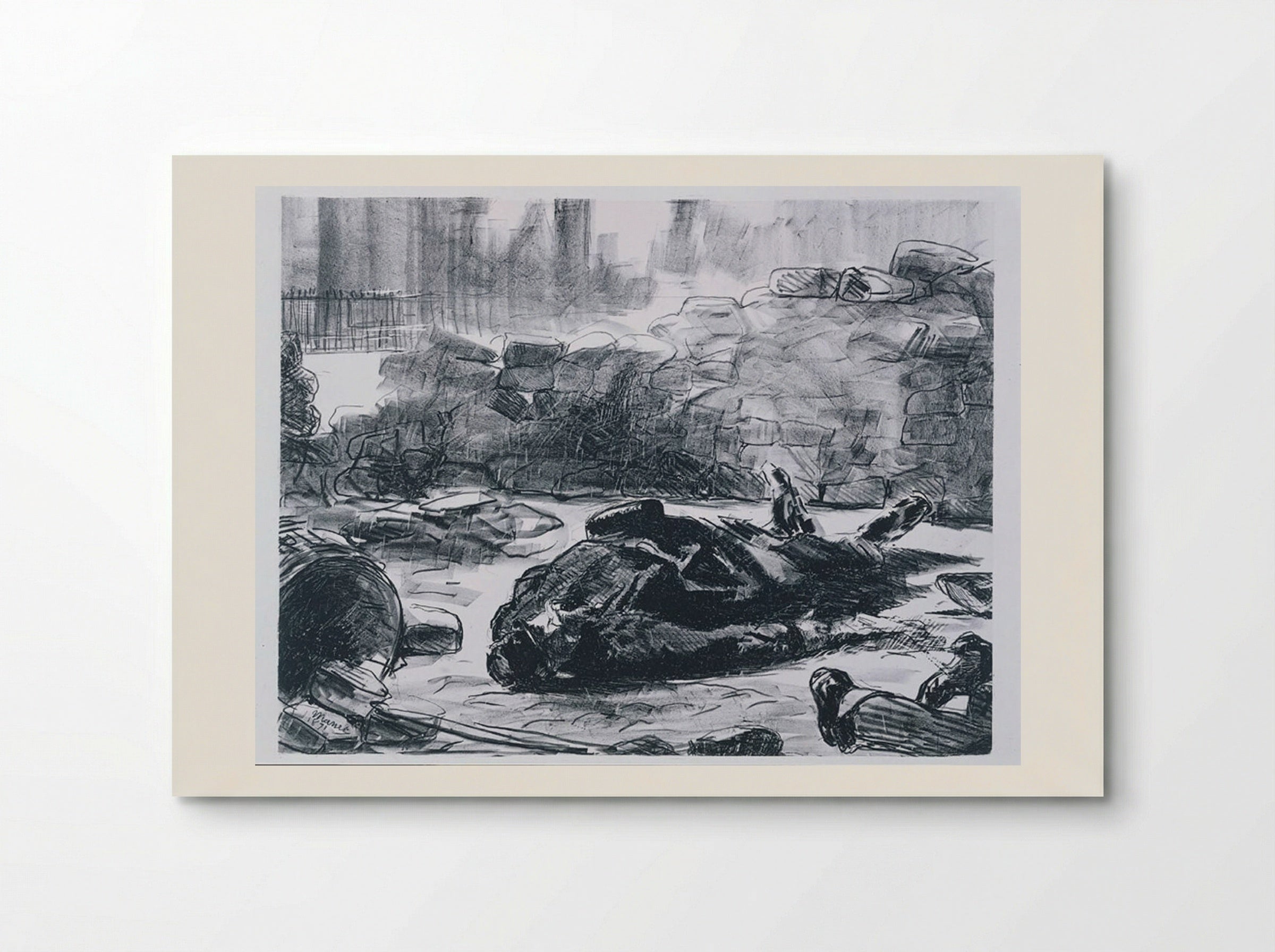 Civil War - Edouard Manet - Poster