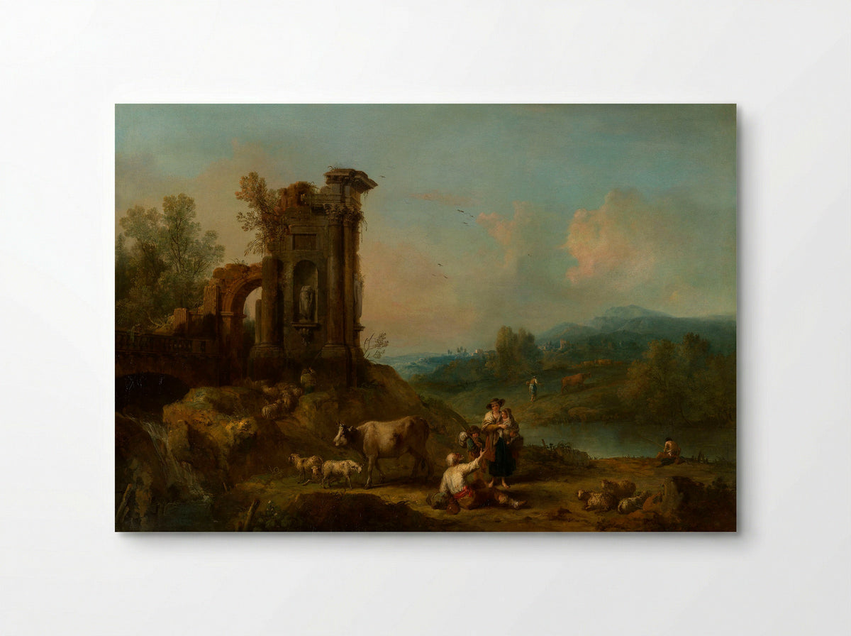 Classical Landscape - Francesco Zuccarelli - Poster