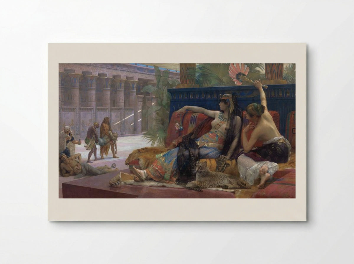 Cleopatra Testing Poisons on Those Condemned to Death - Alexandre Cabanel - Poster