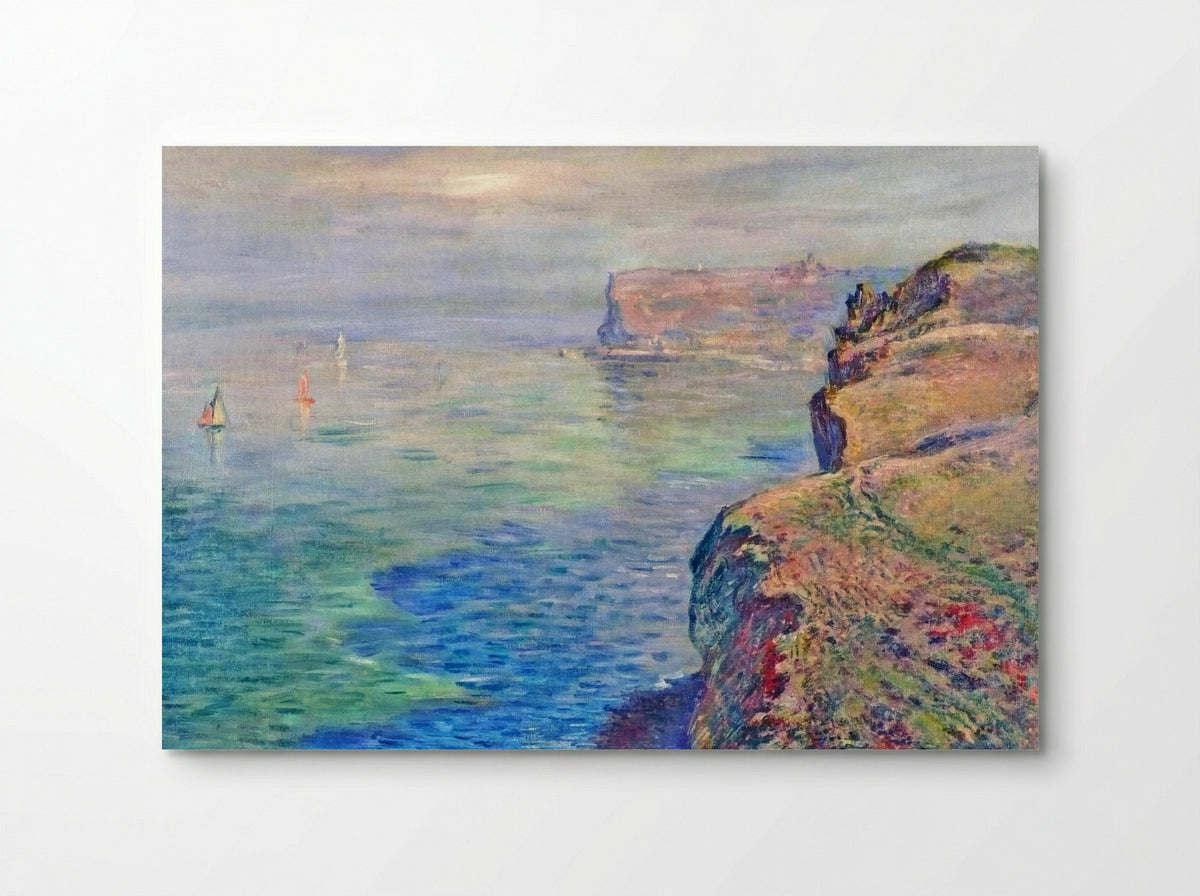 Cliff at Grainval near Fecamp - Claude Monet - Poster