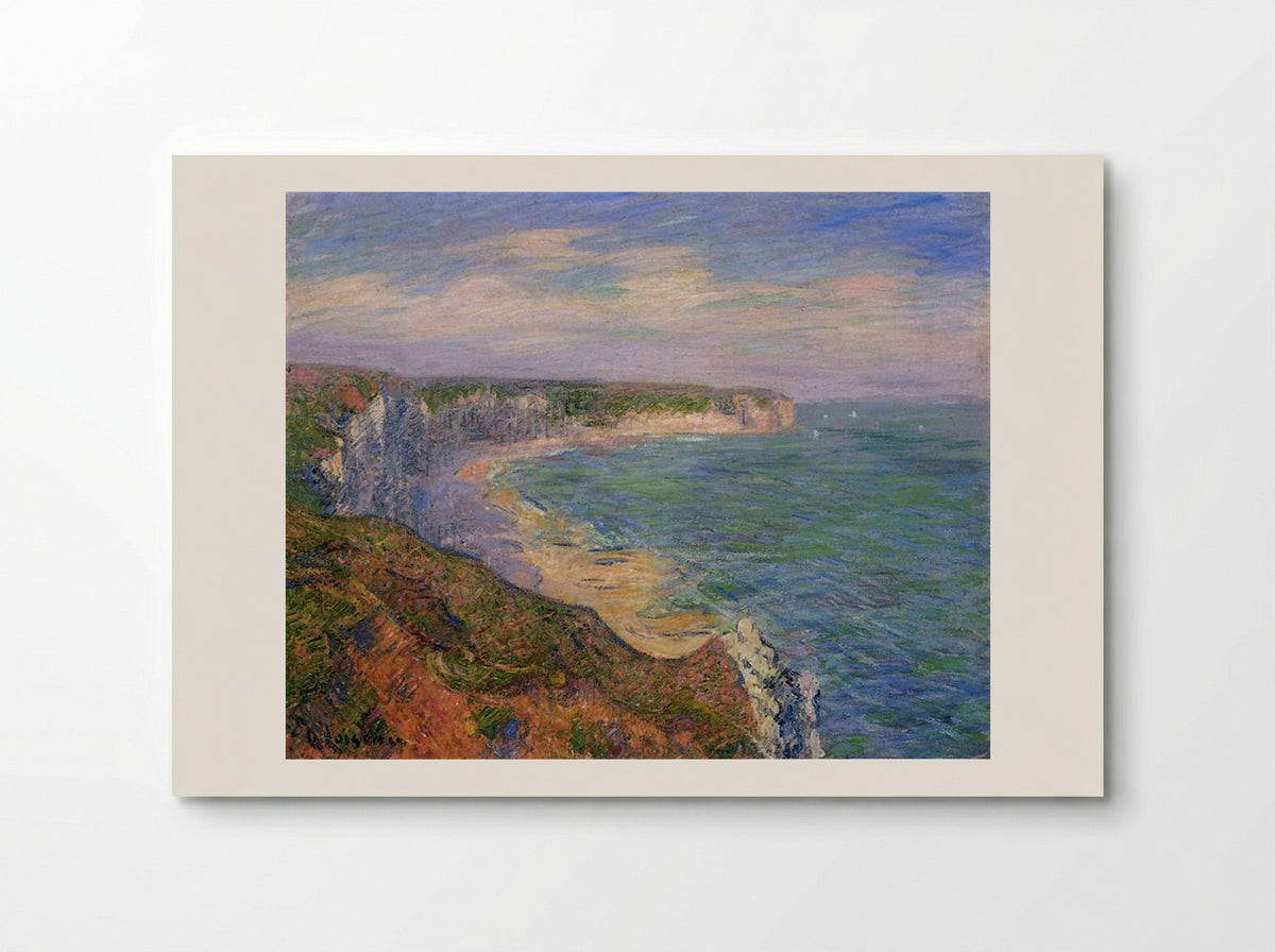 Cliffs at Fecamp in Normandy - Gustave Loiseau - Poster