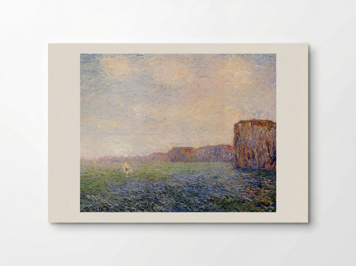 Cliffs by the Sea - Gustave Loiseau - Poster