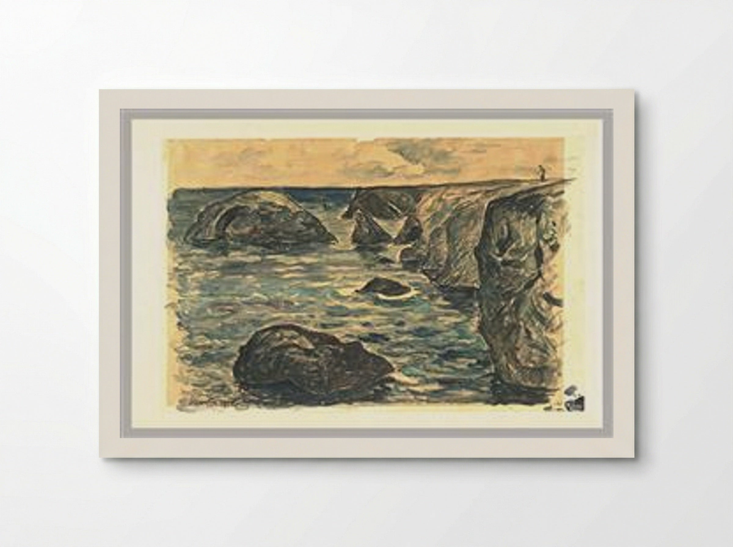 Cliffs of the Wild Coast - Maxime Maufra - Poster
