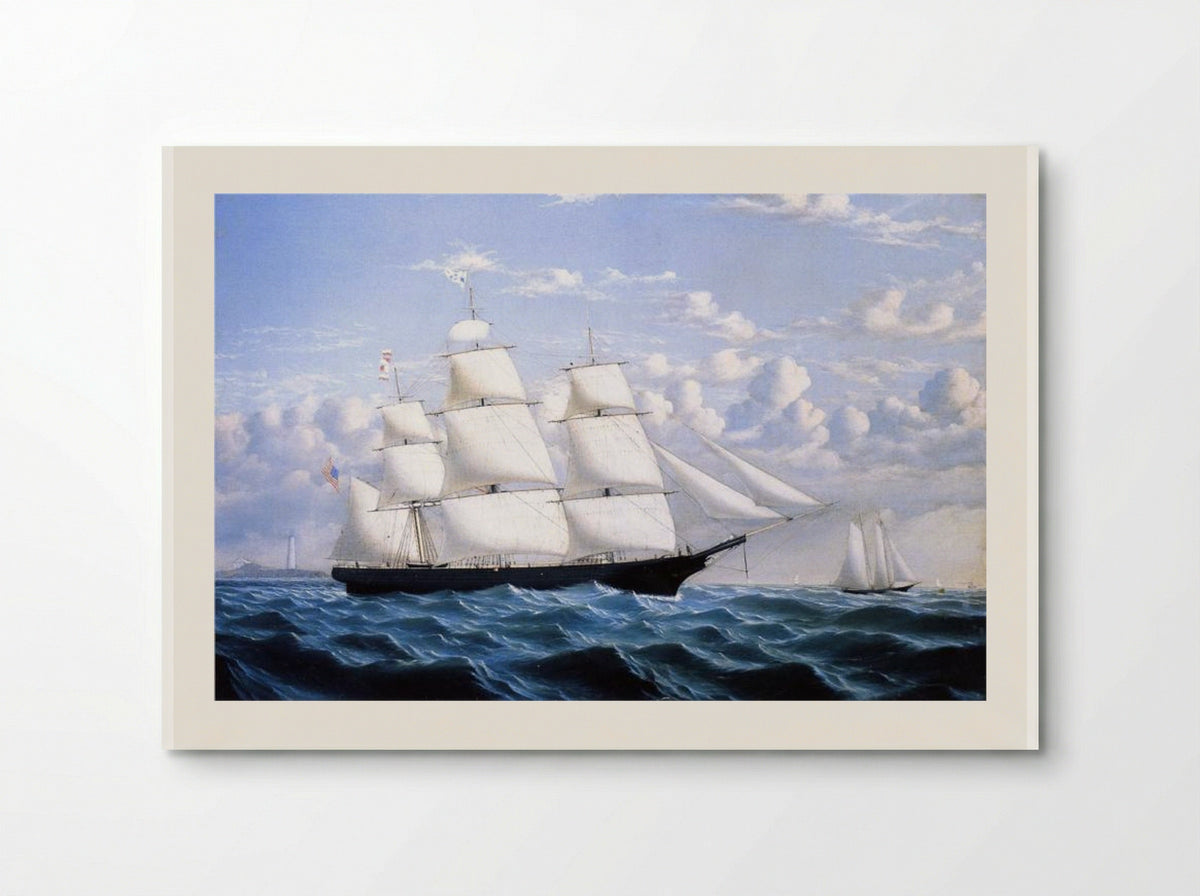 Clipper Ship 'Northern Light' of Boston - William Bradford - Poster