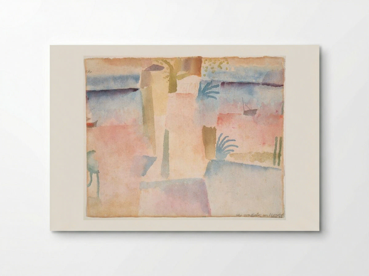 Clouds over Bor - Paul Klee - Poster