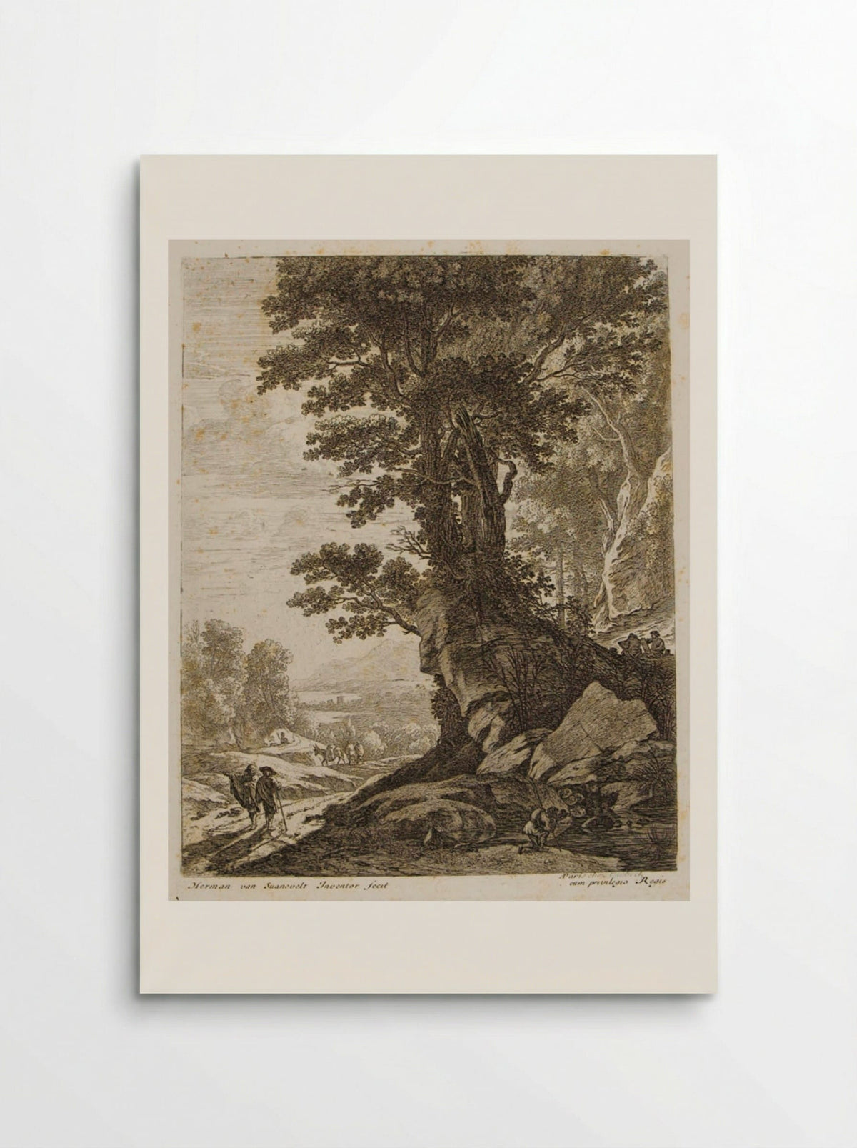 Cluster of Trees - Herman van Swanevelt - Poster