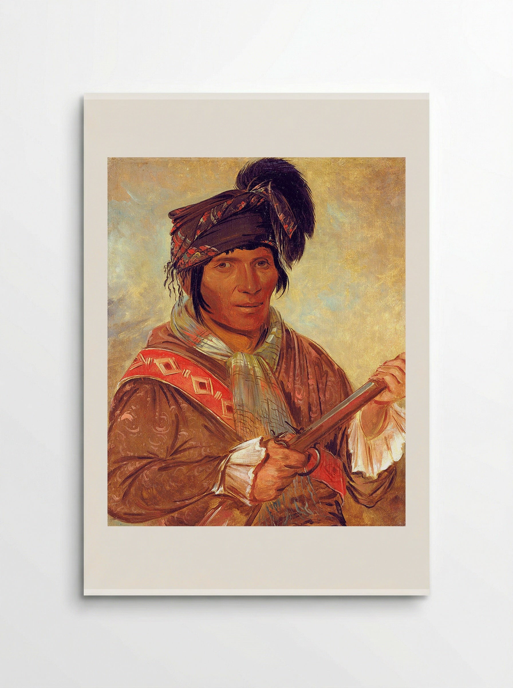 Co-ee-há-jo, a Seminole Chief - George Catlin - Poster