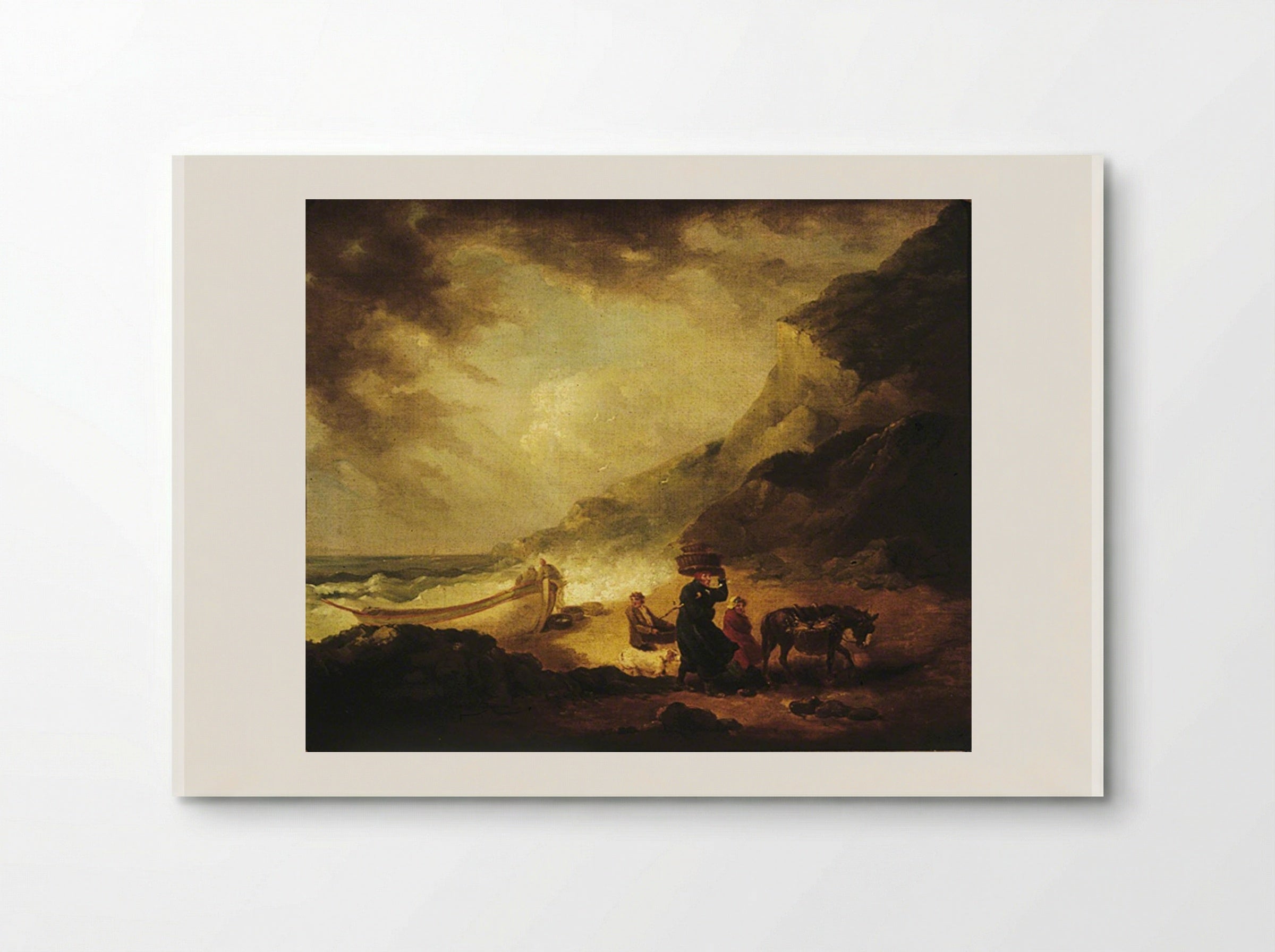 Coast Scene - George Morland - Poster