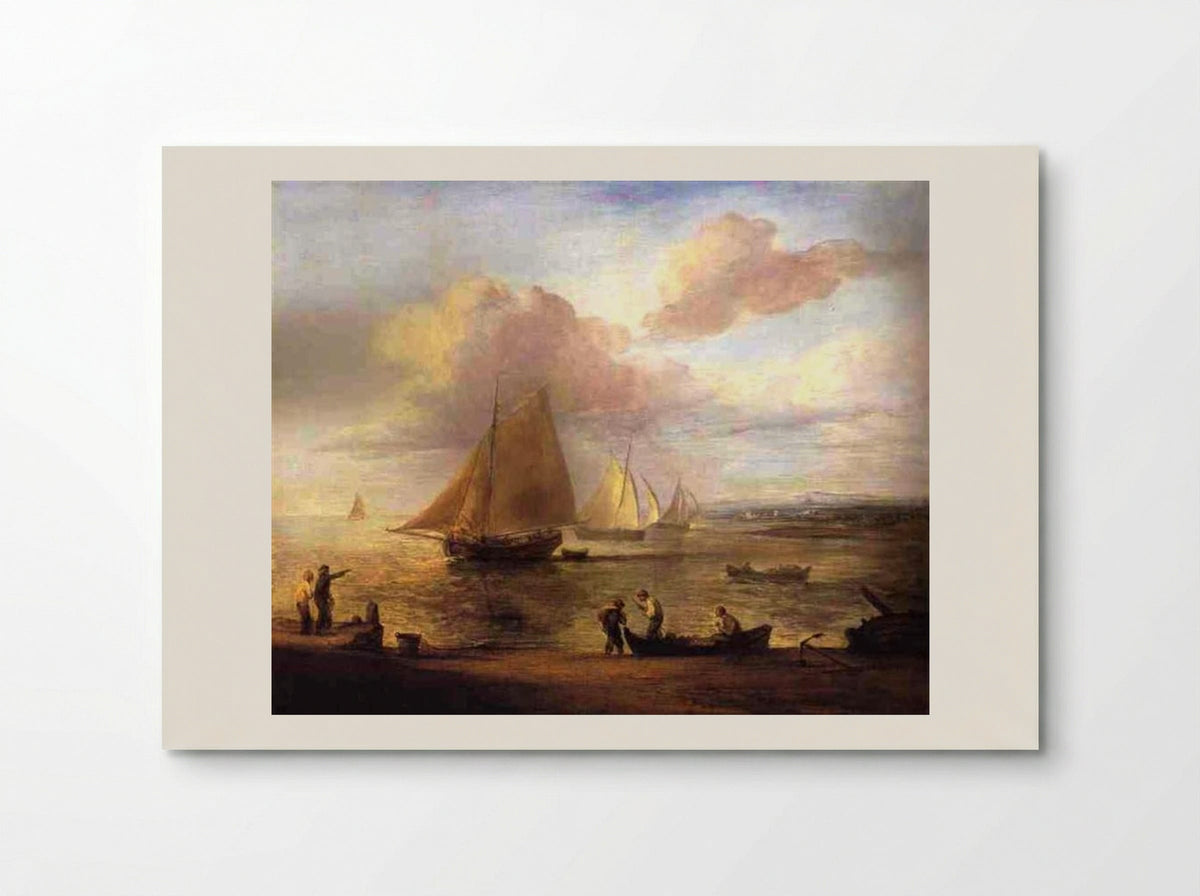 Coastal Scene, a Calm - Thomas Gainsborough - Poster