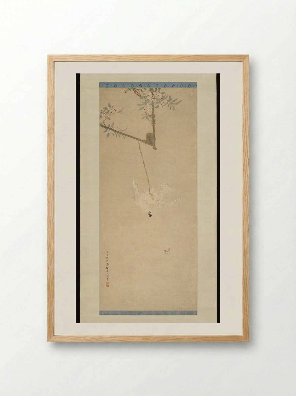Cockatoo - Chen Shu - Framed Print Wood