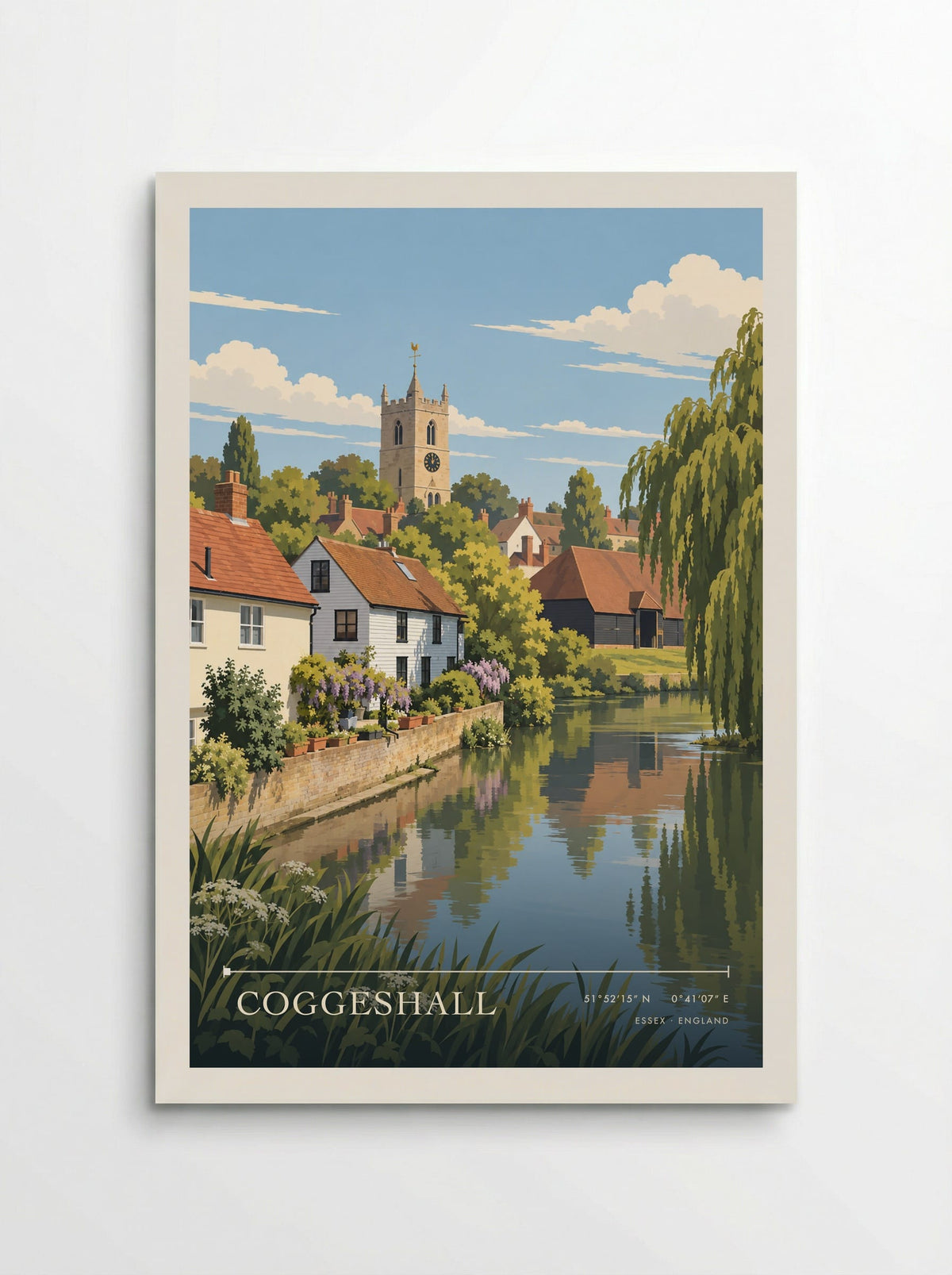 Coggeshall, Essex | Travel Poster - Poster