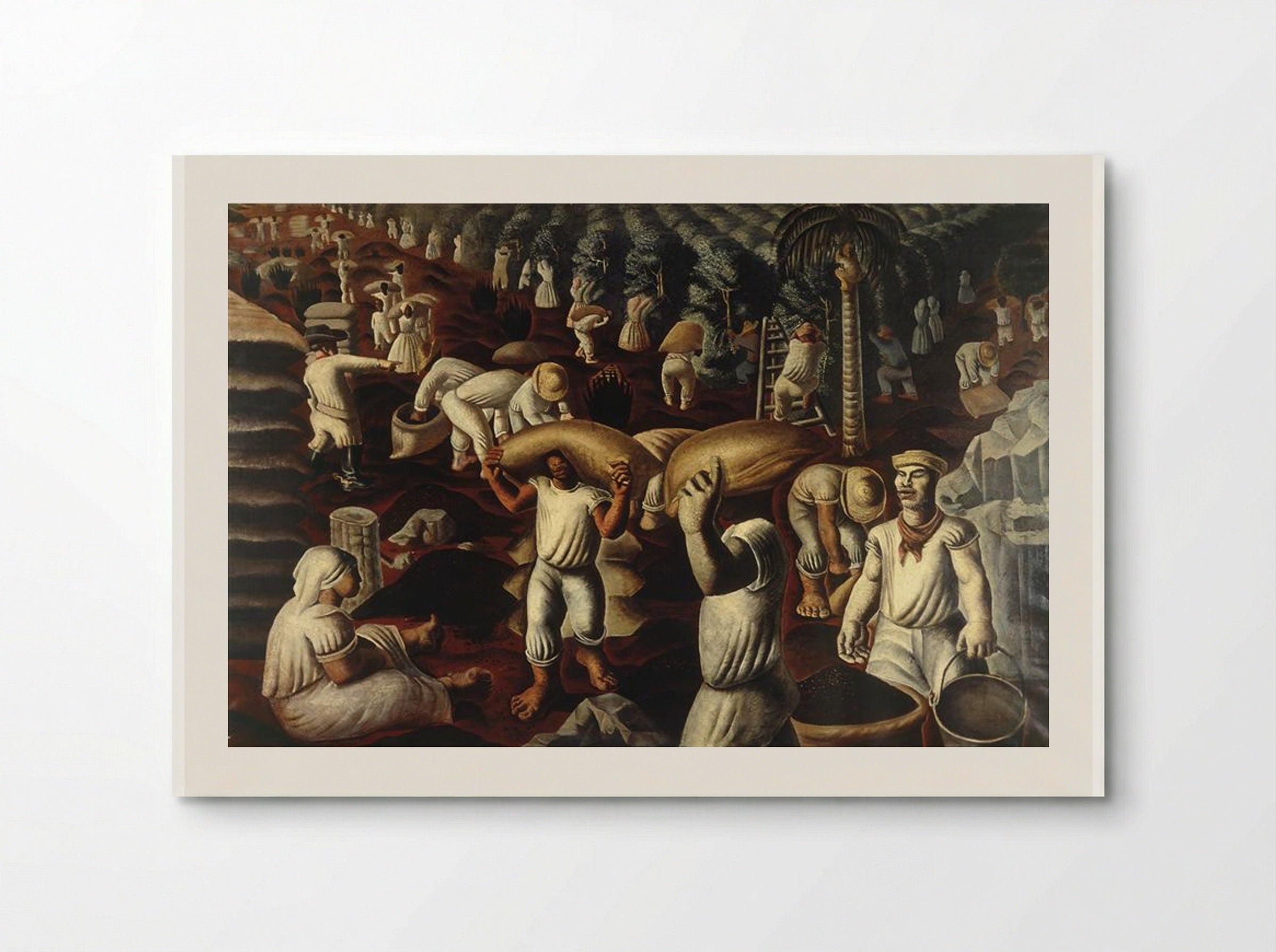 Colhedores de Café - Candido Portinari - Poster