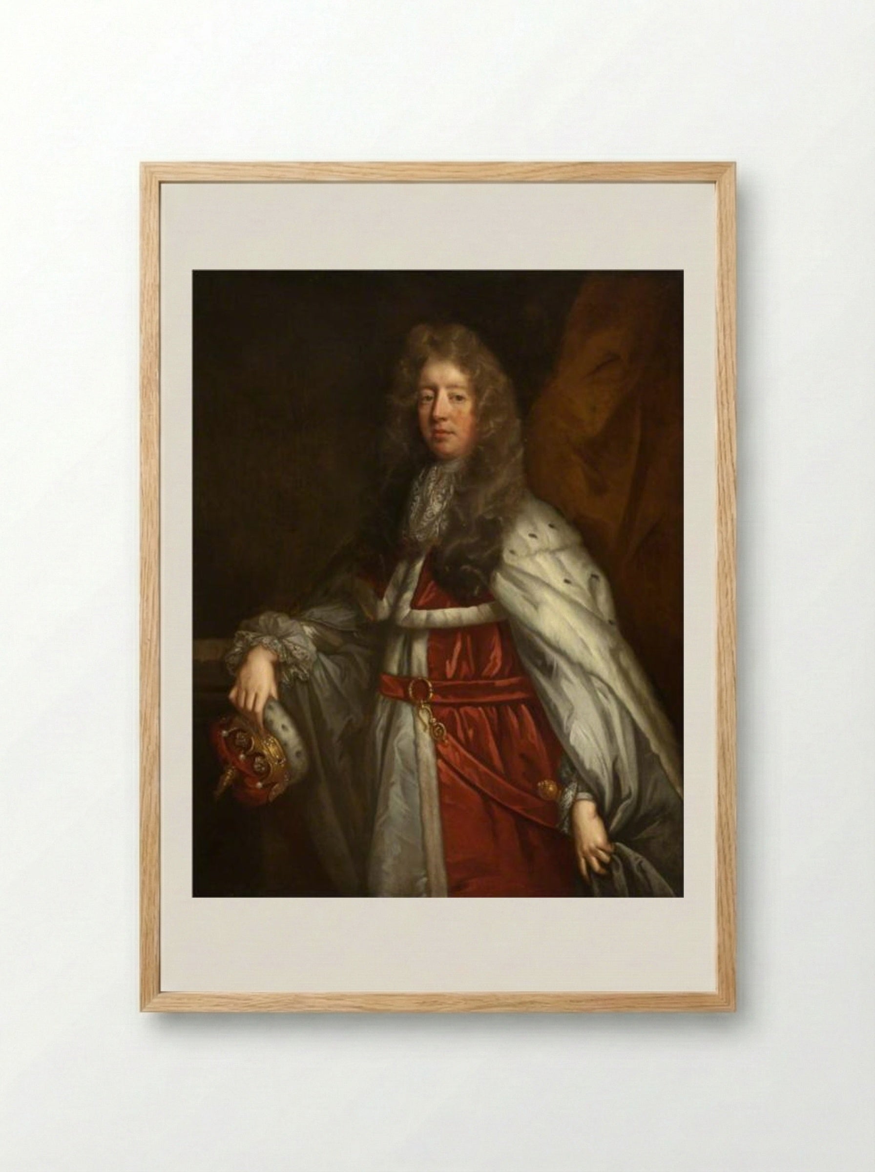 Colin, 3rd Earl of Balcarres - John Riley - Framed Print Wood