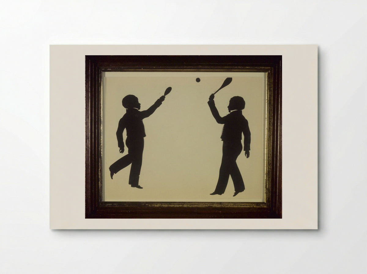 Colin Gibb and Charles Gibb - Auguste Edouart - Poster