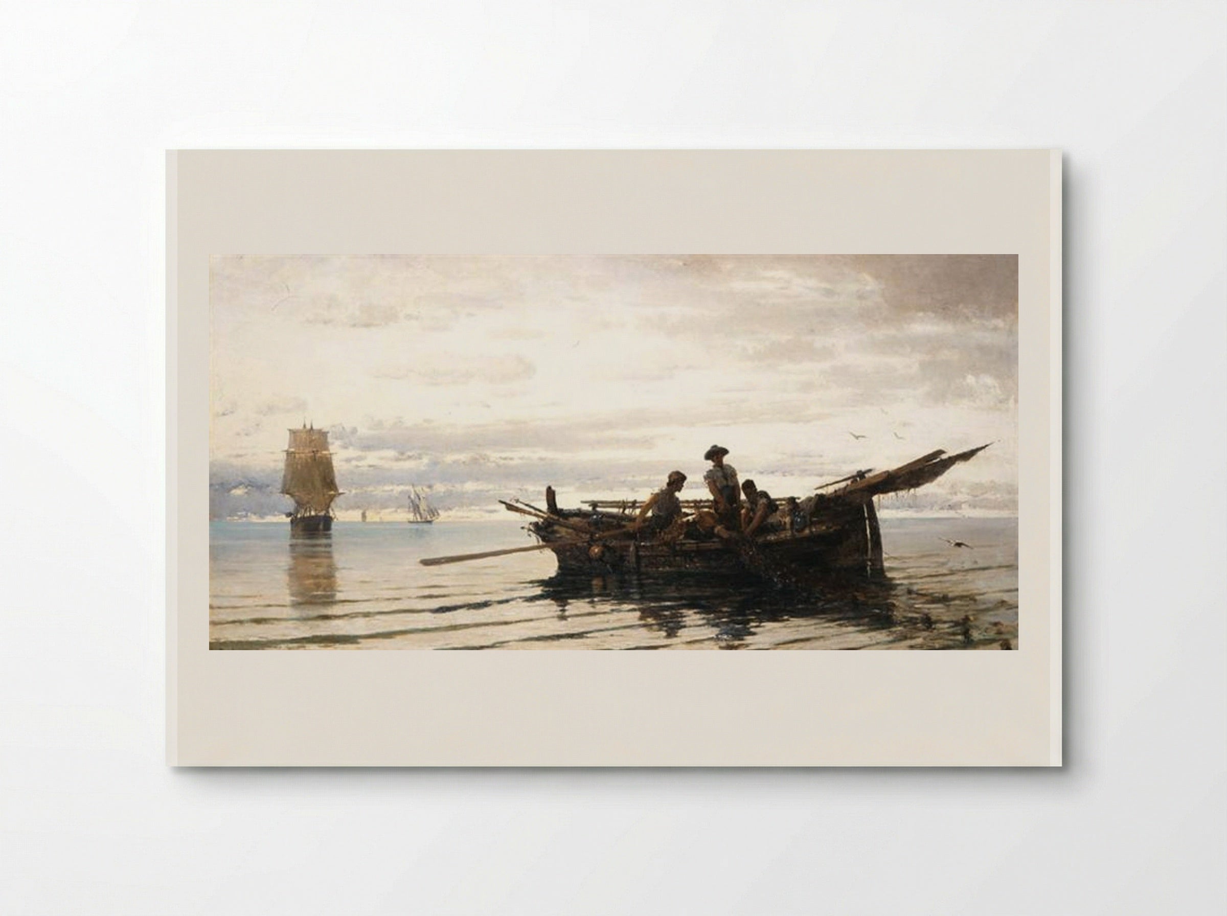 Collecting the Nets - Konstantinos Volanakis - Poster