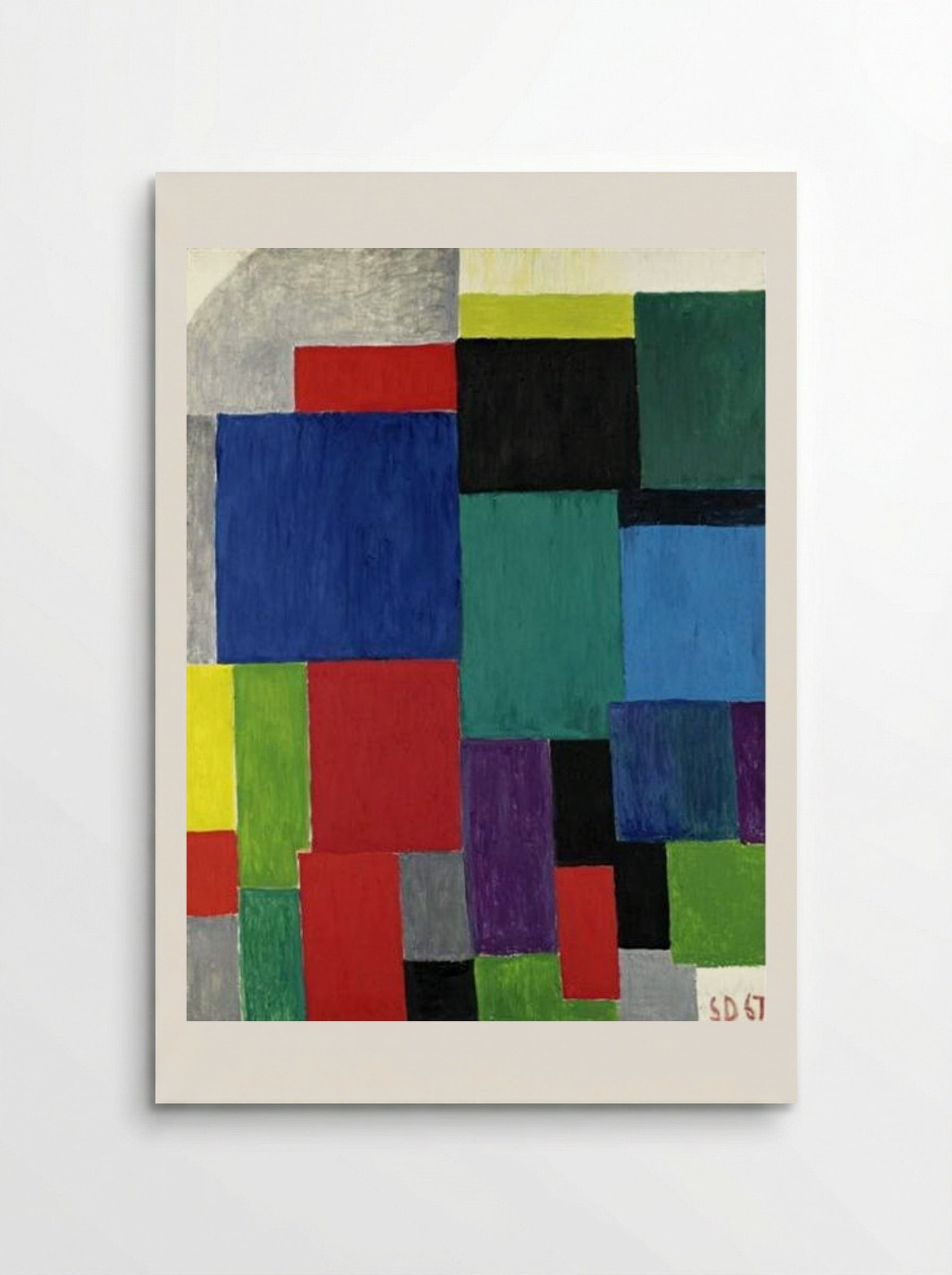 Color Rhythm - Sonia Delaunay - Poster