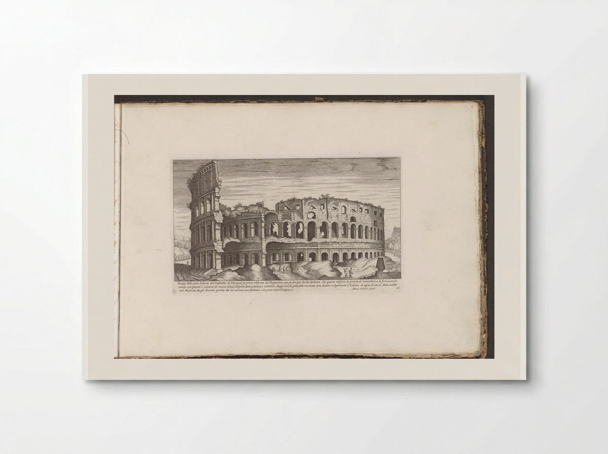 Colosseum - Giovanni Giacomo de' Rossi - Poster