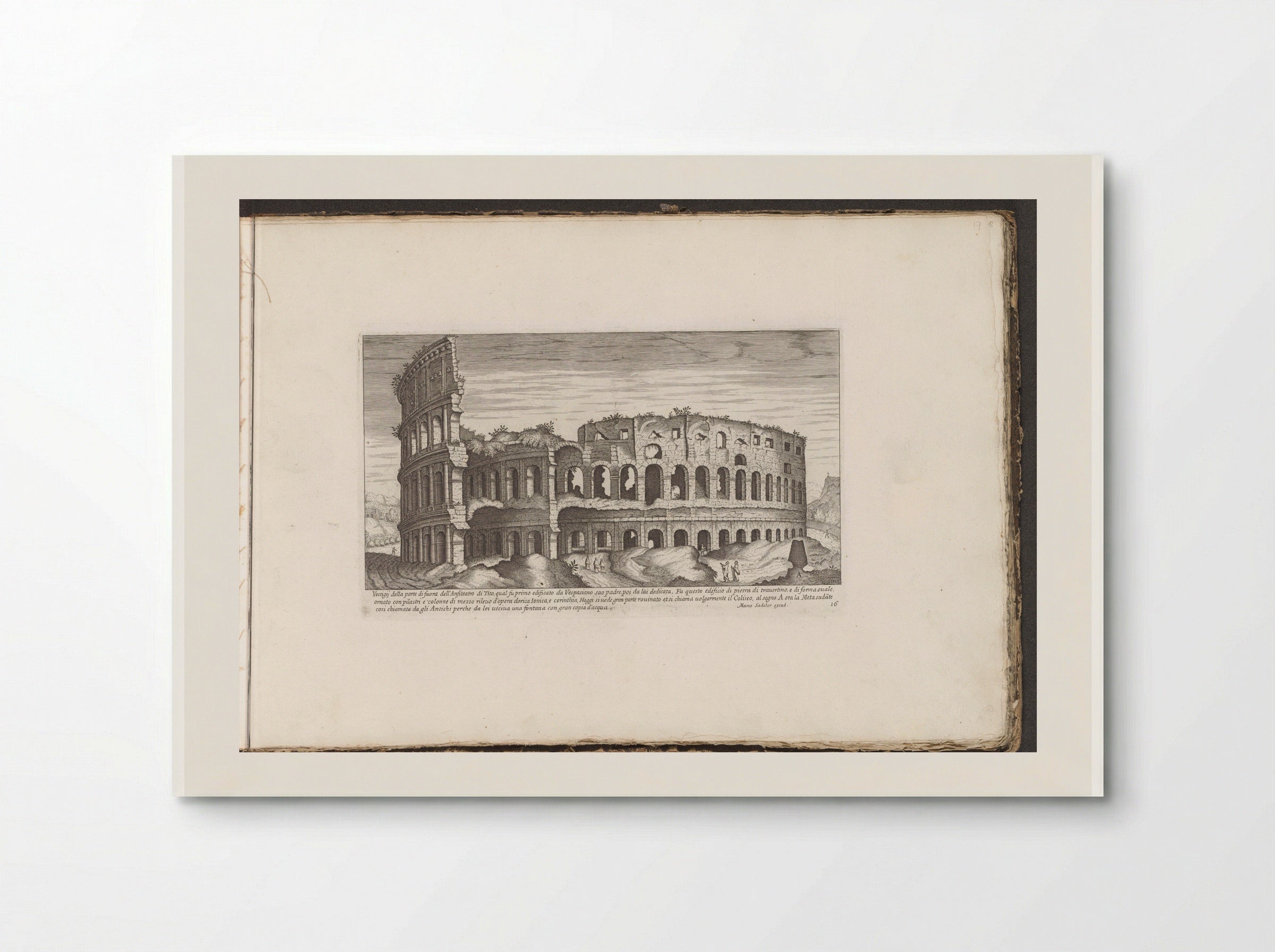 Colosseum - Giovanni Giacomo de' Rossi - Poster