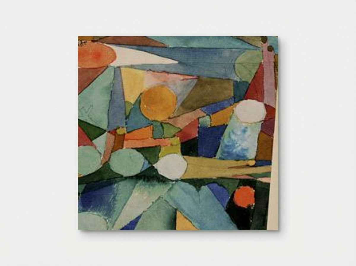 Colour Shapes - Paul Klee - Poster