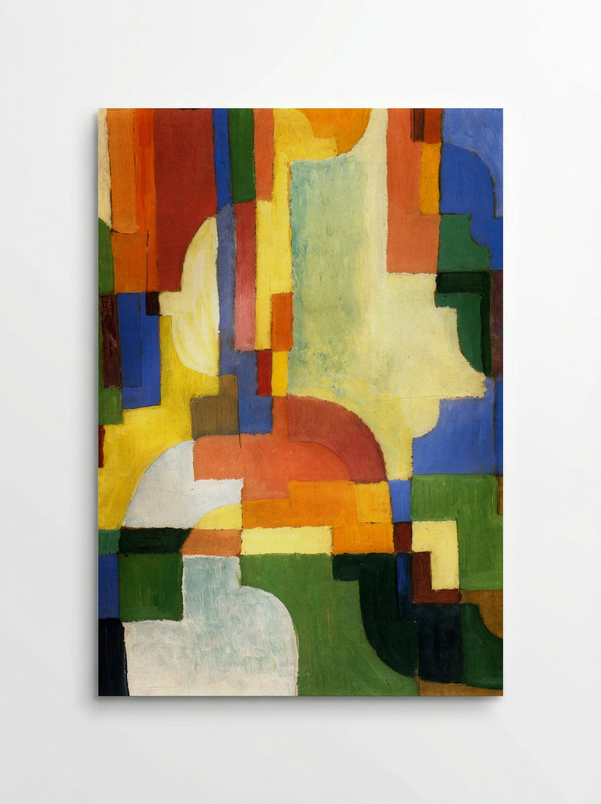 Colourful Shapes - August Macke - Poster