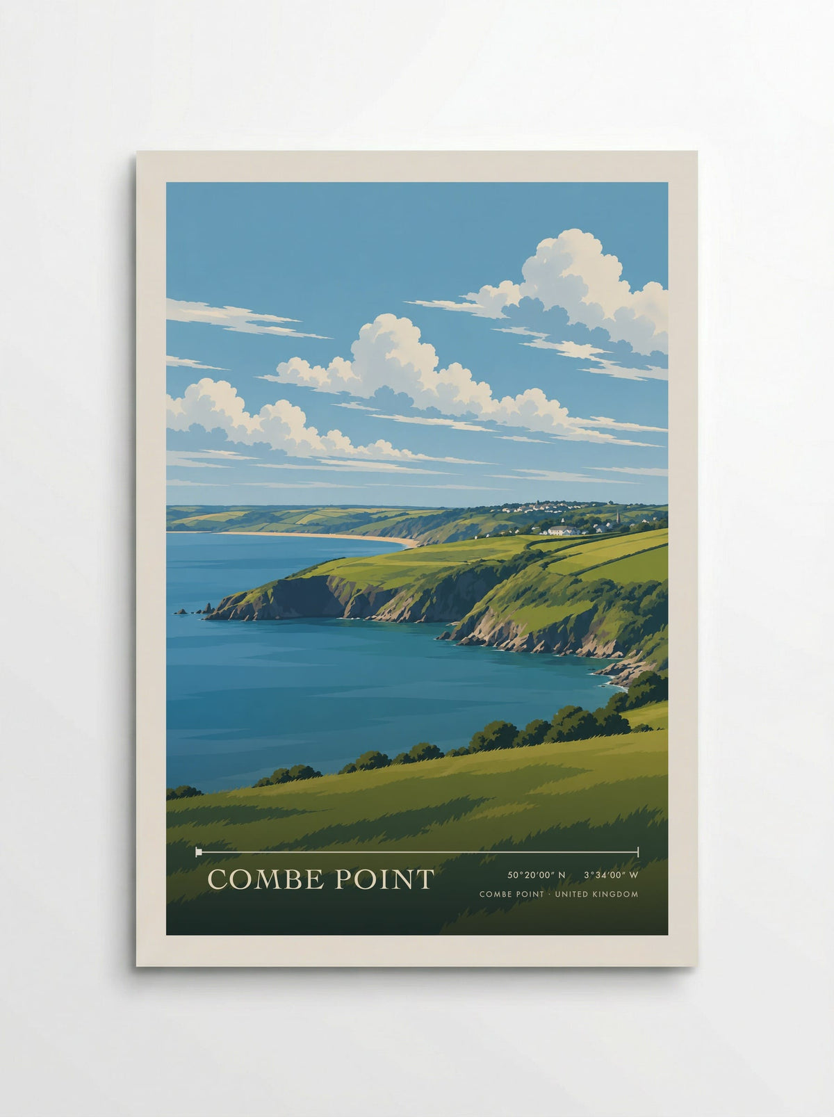 Combe Point | Travel Poster - Poster