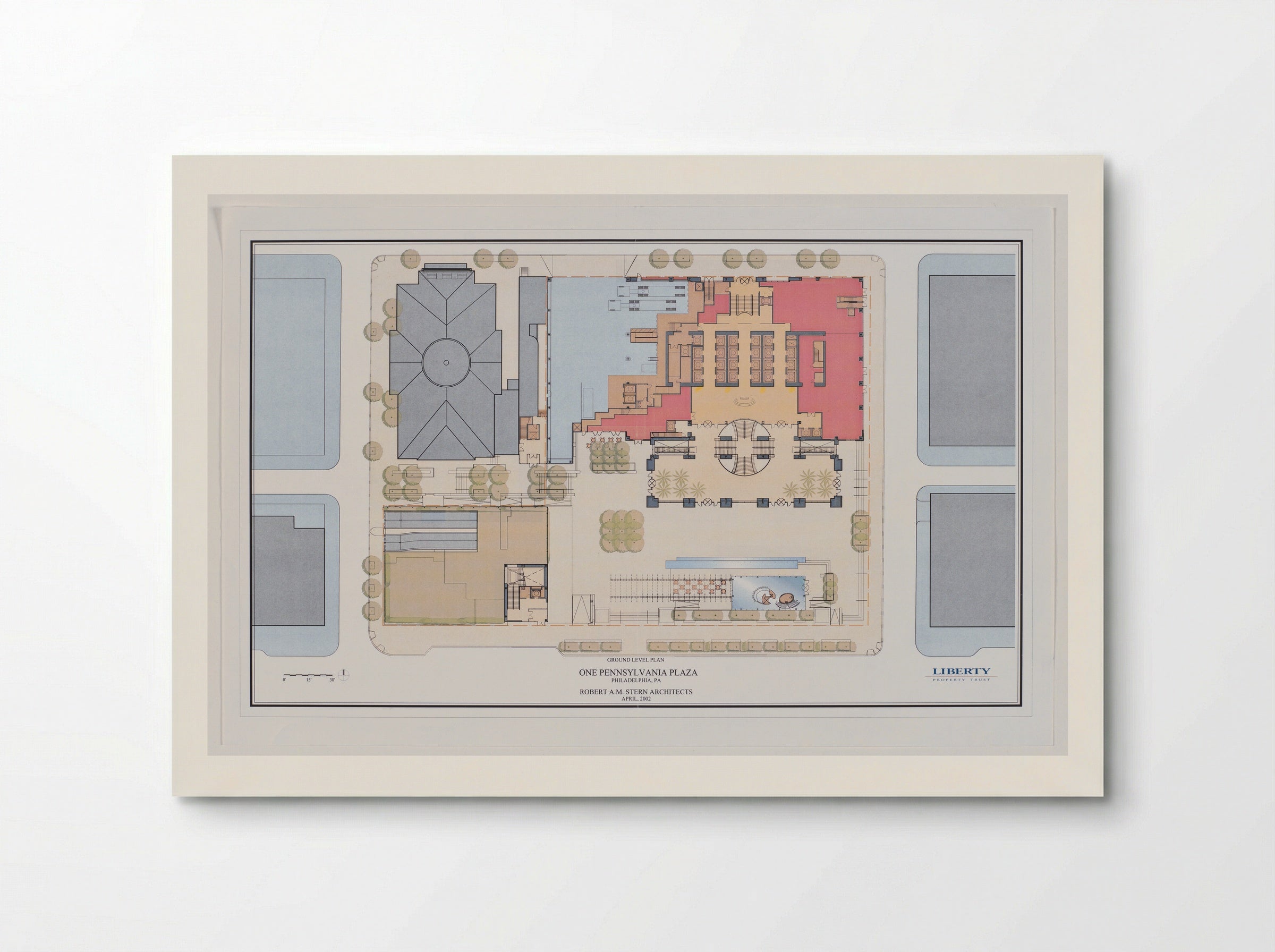Comcast Center Proposal (Architectural Diagram 2) - Edna Andrade - Poster