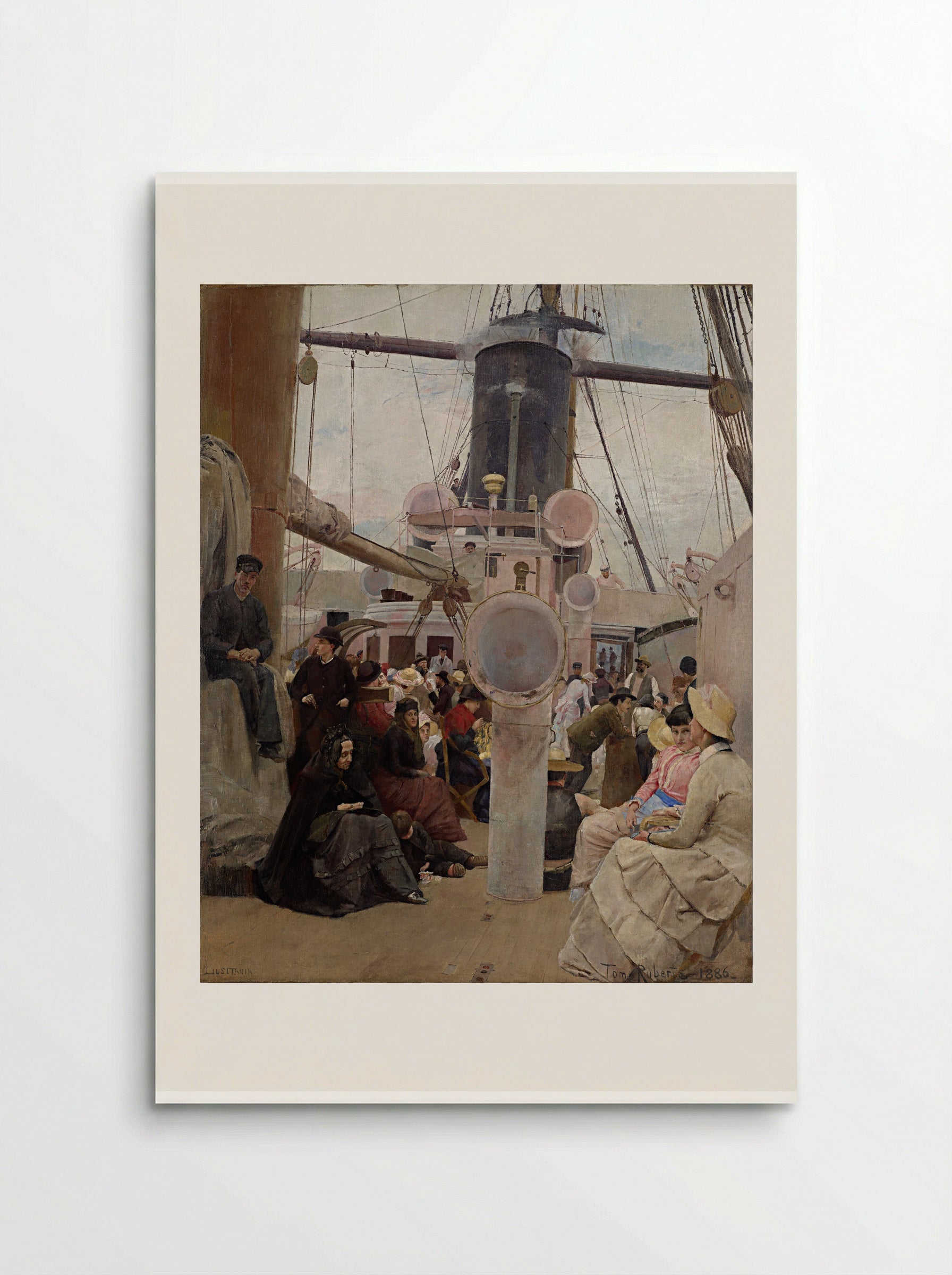 Coming South - Tom Roberts - Poster