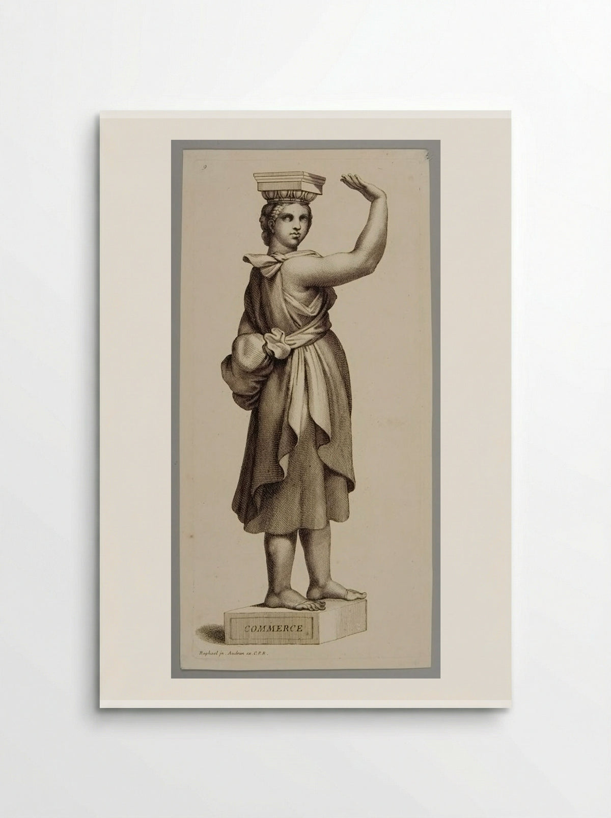 Commerce - Gérard Audran - Poster