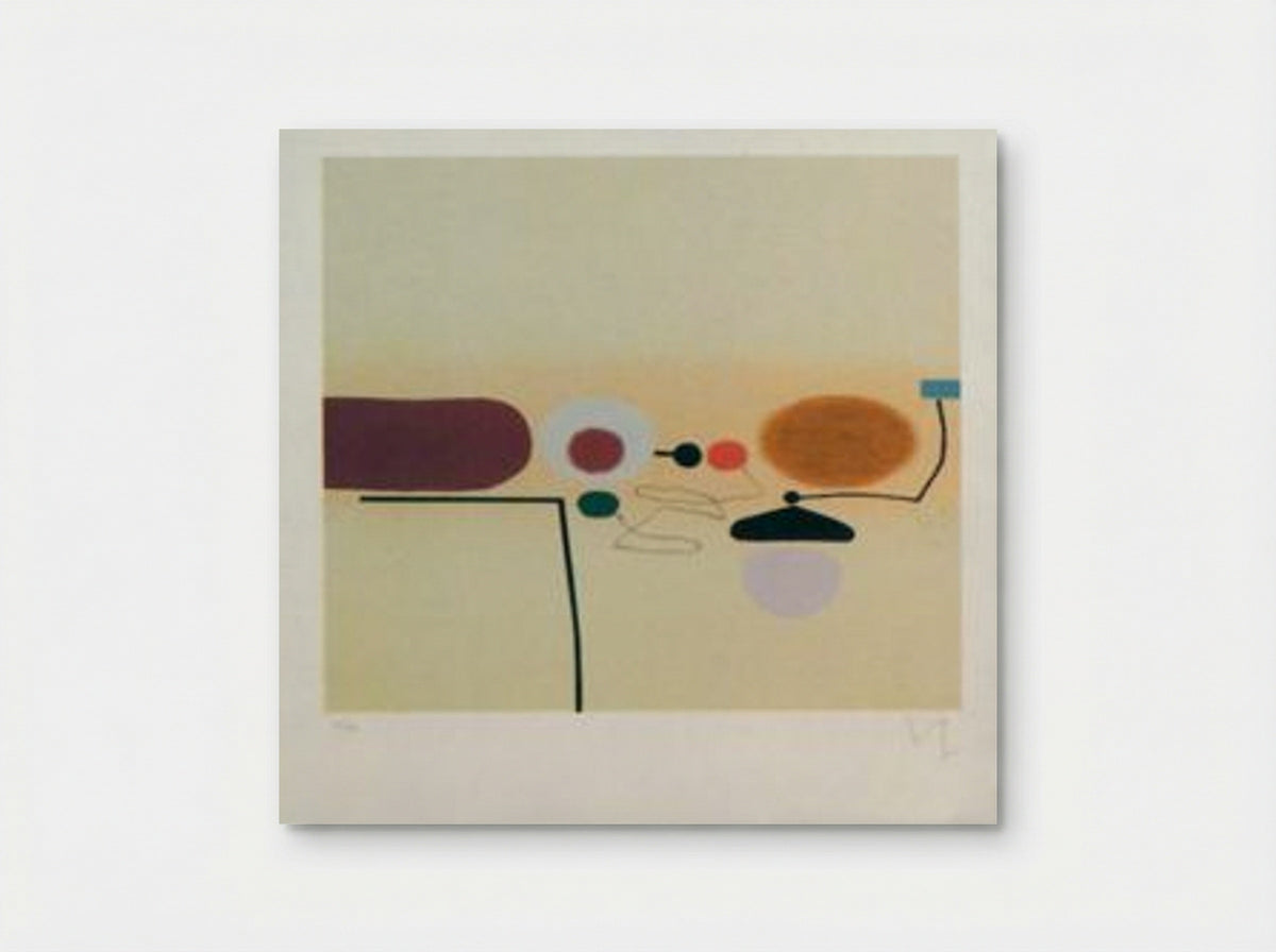 Composite Image: Orange and Pink - Victor Pasmore - Poster