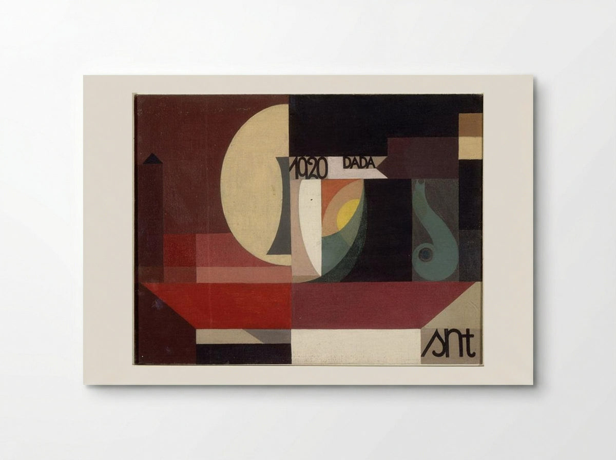 Composition Dada - Sophie Taeuber-Arp - Poster