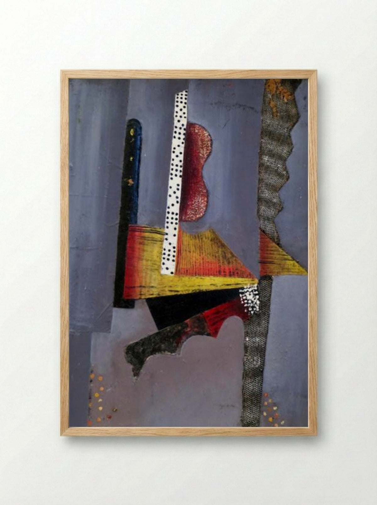 Composition I - Vilhelm Lundstrøm - Framed Print Wood
