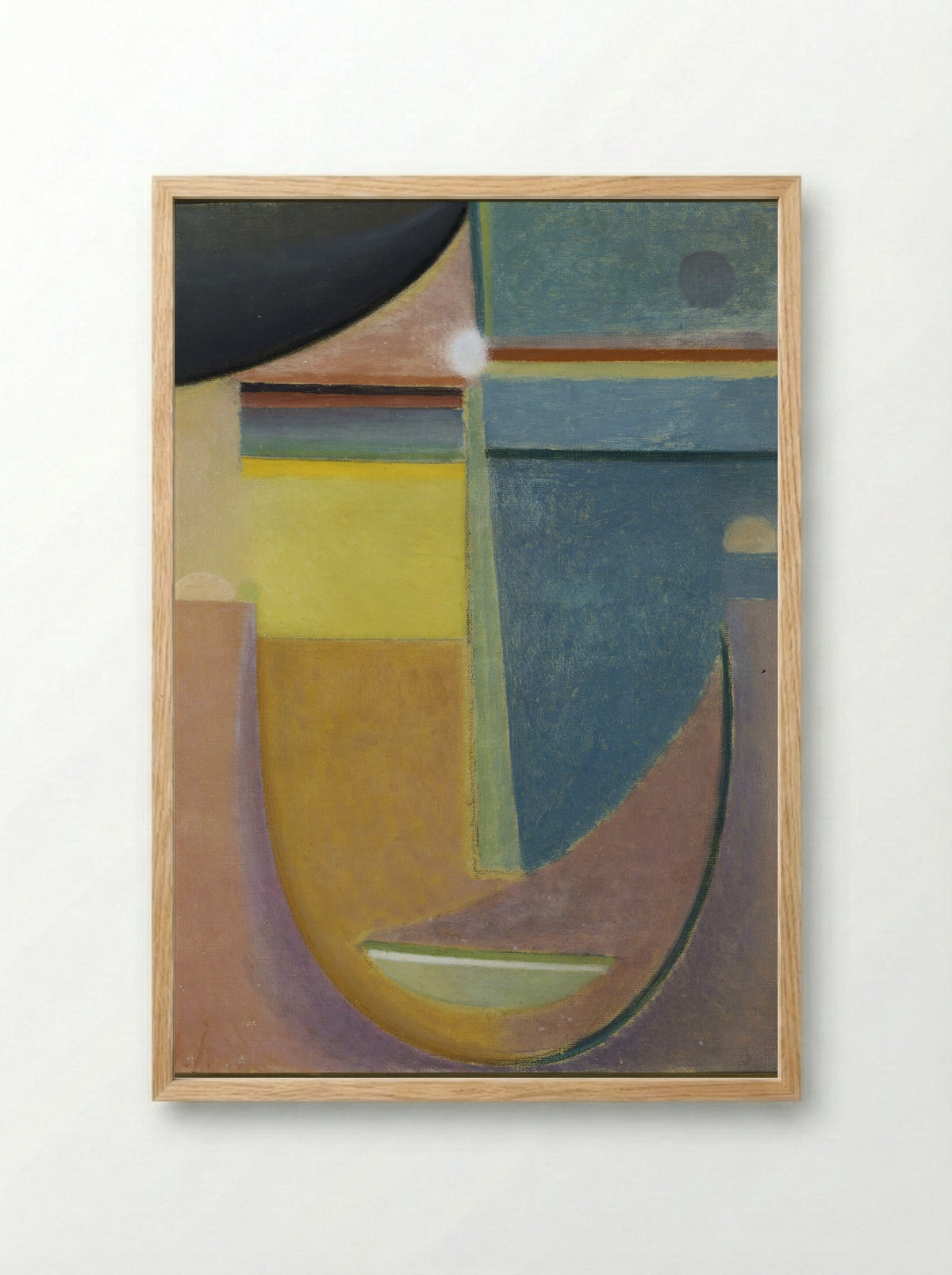 Composition No. 1, Sunrise - Alexei von Jawlensky - Framed Print Wood