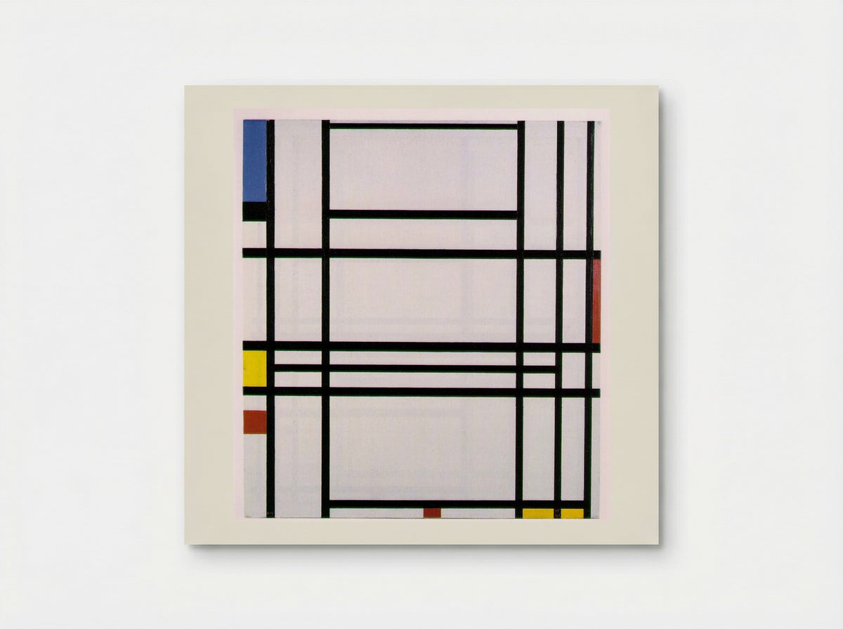Composition No. 10 - Piet Mondrian - Poster