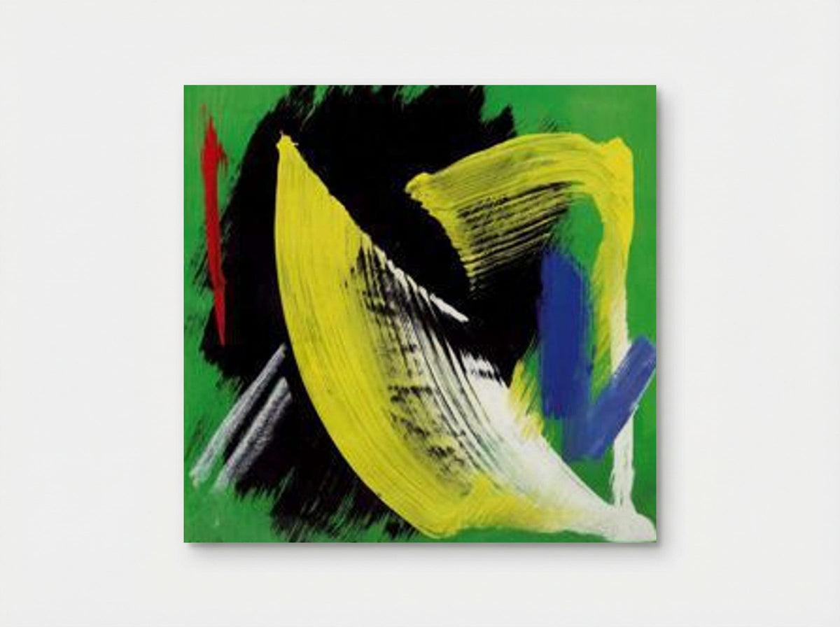 Composition à fond vert - Gerard Schneider - Poster