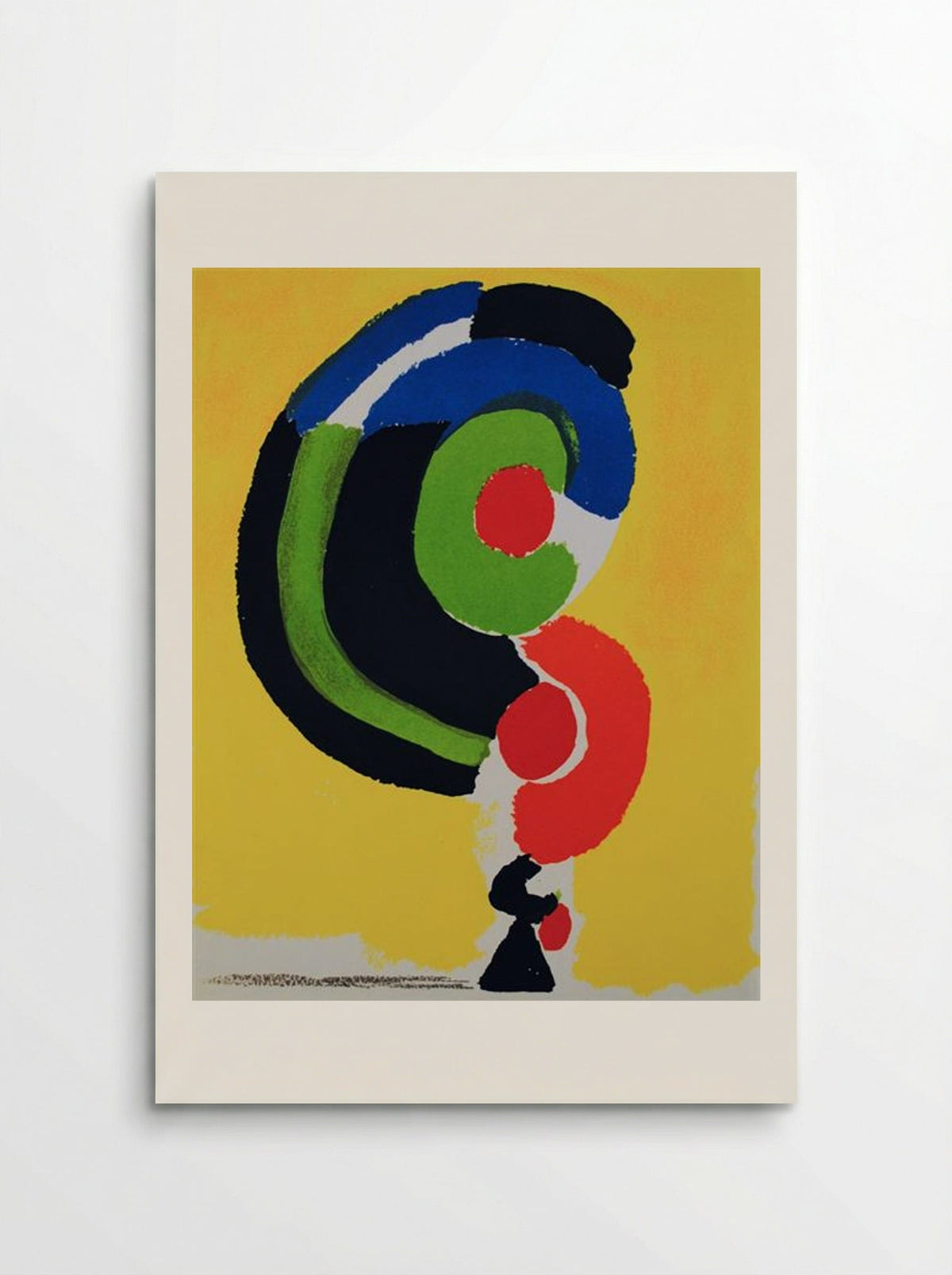 Composition for XXe Siècle - Sonia Delaunay - Poster