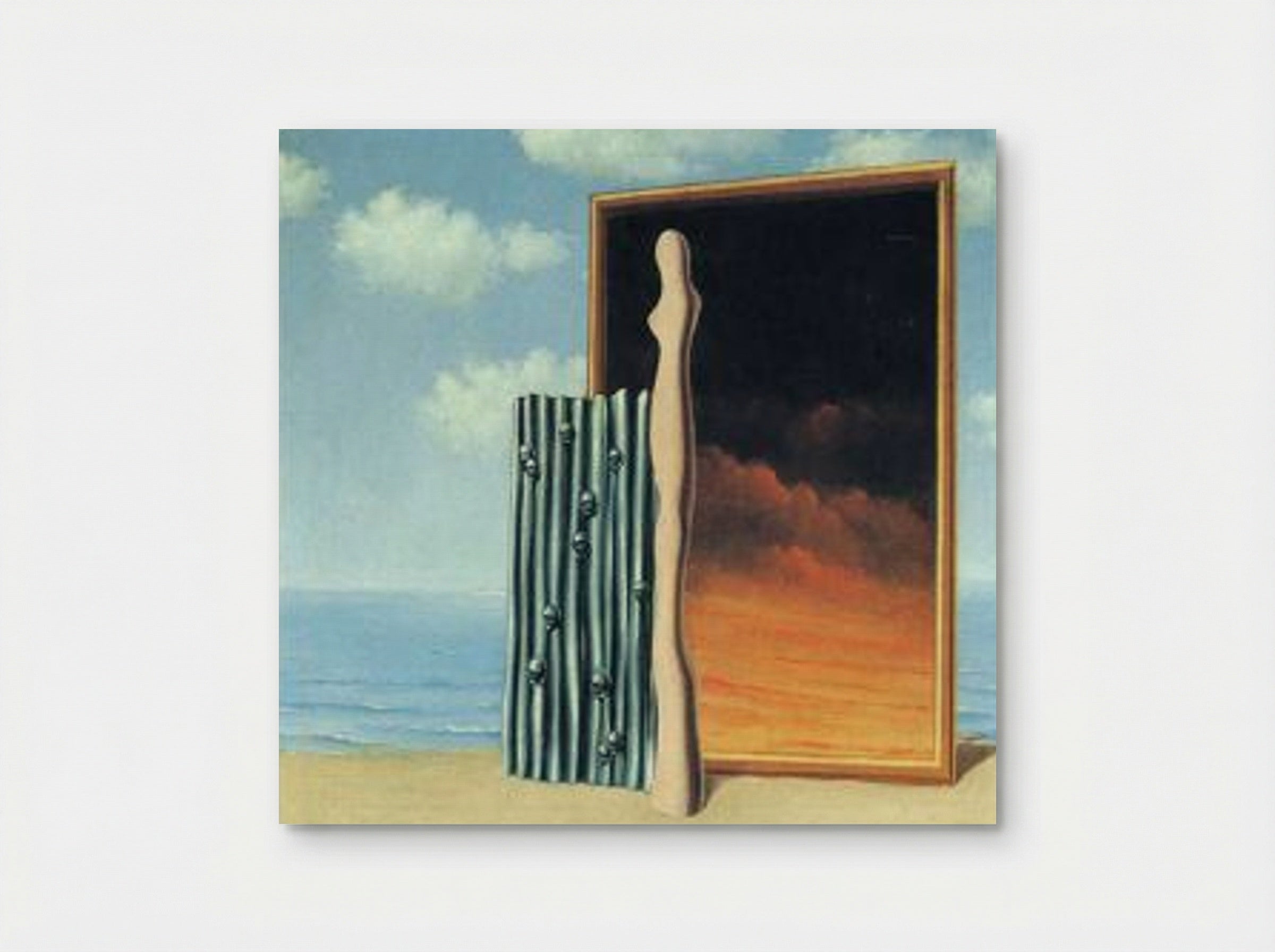 Composition on a Seashore - René Magritte - Poster