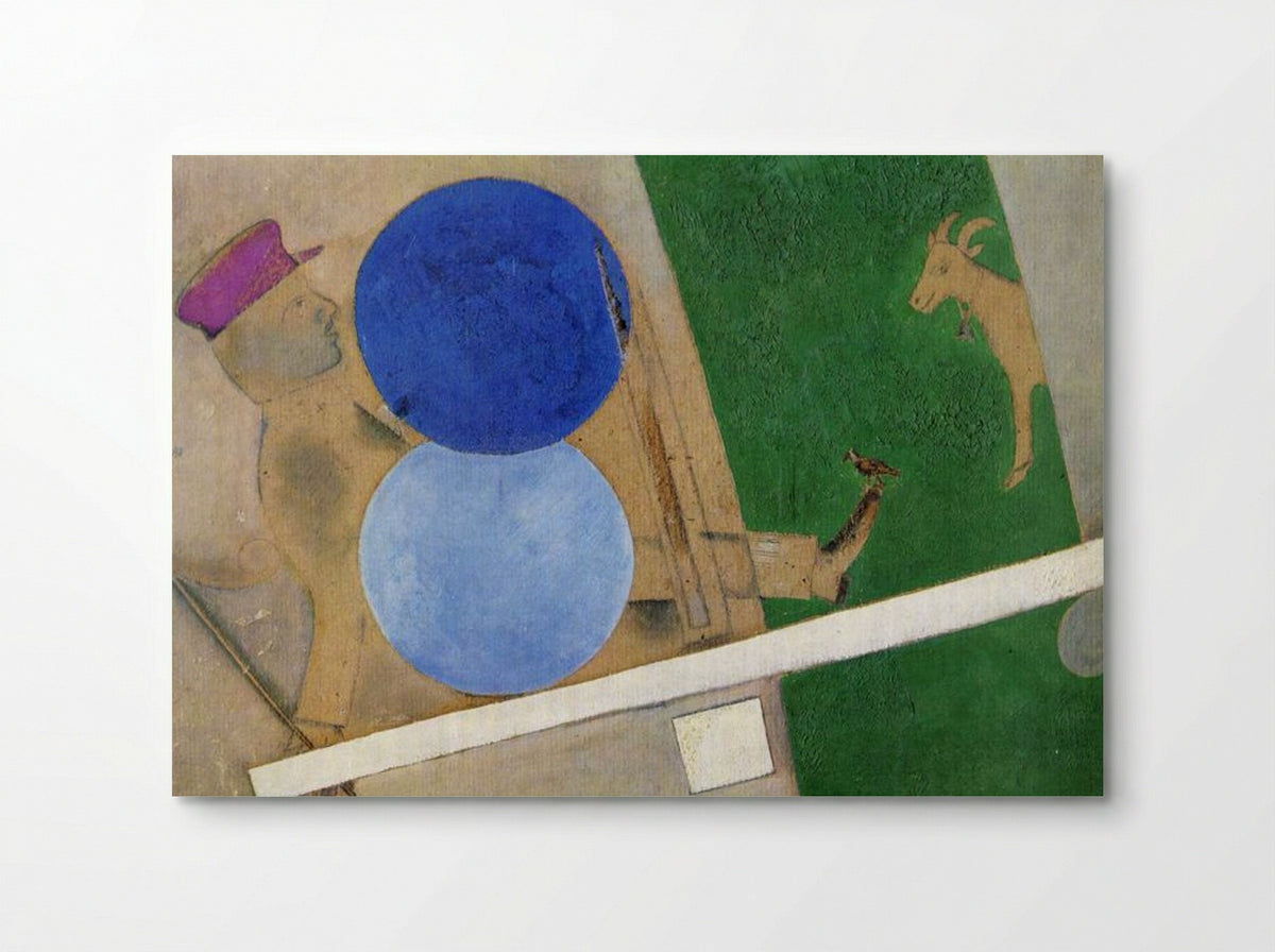 Composition with Circles and Goat - Marc Chagall - Poster